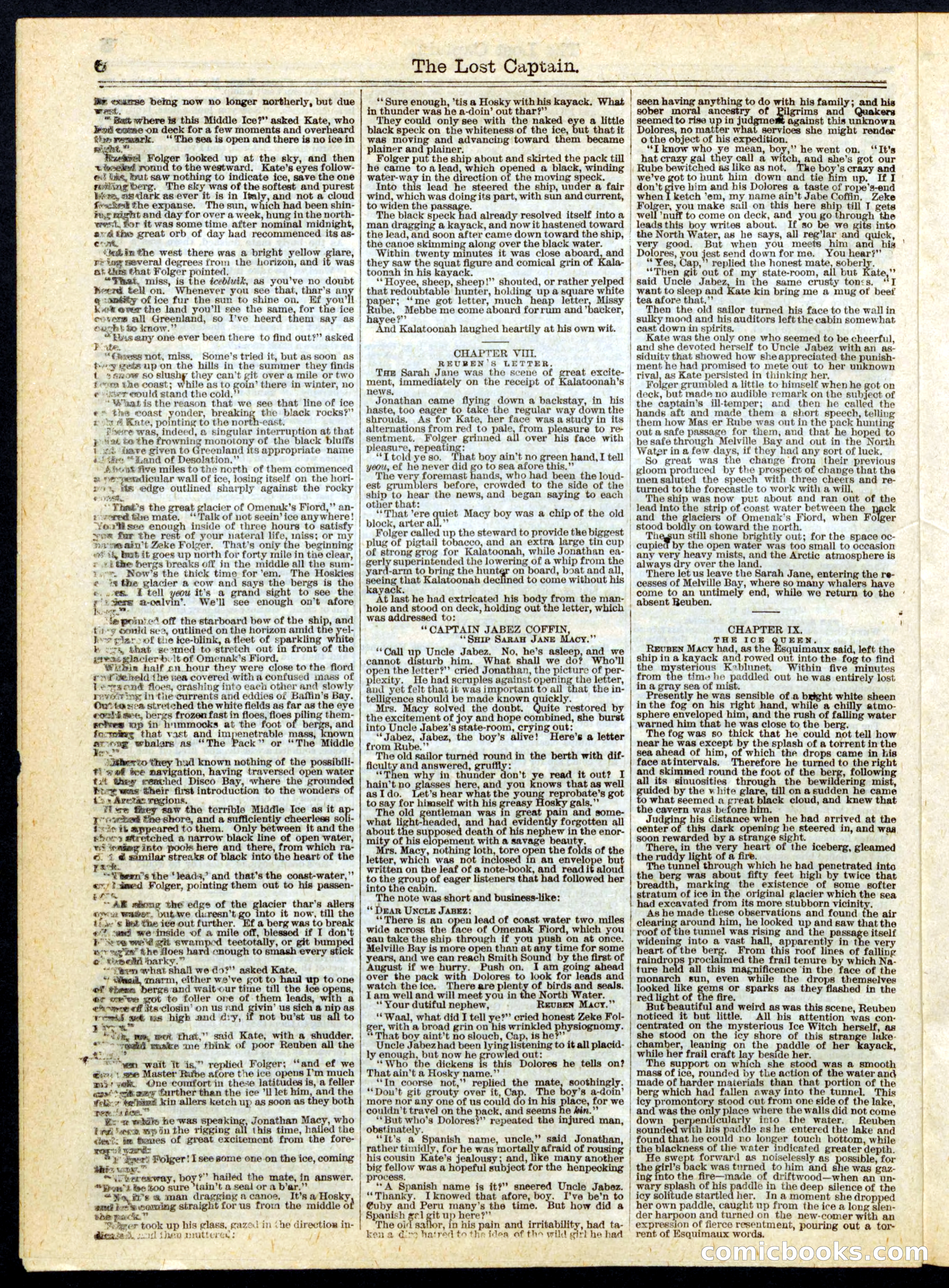 Beadle's Half Dime Library, No. 159 — page 6 of 20