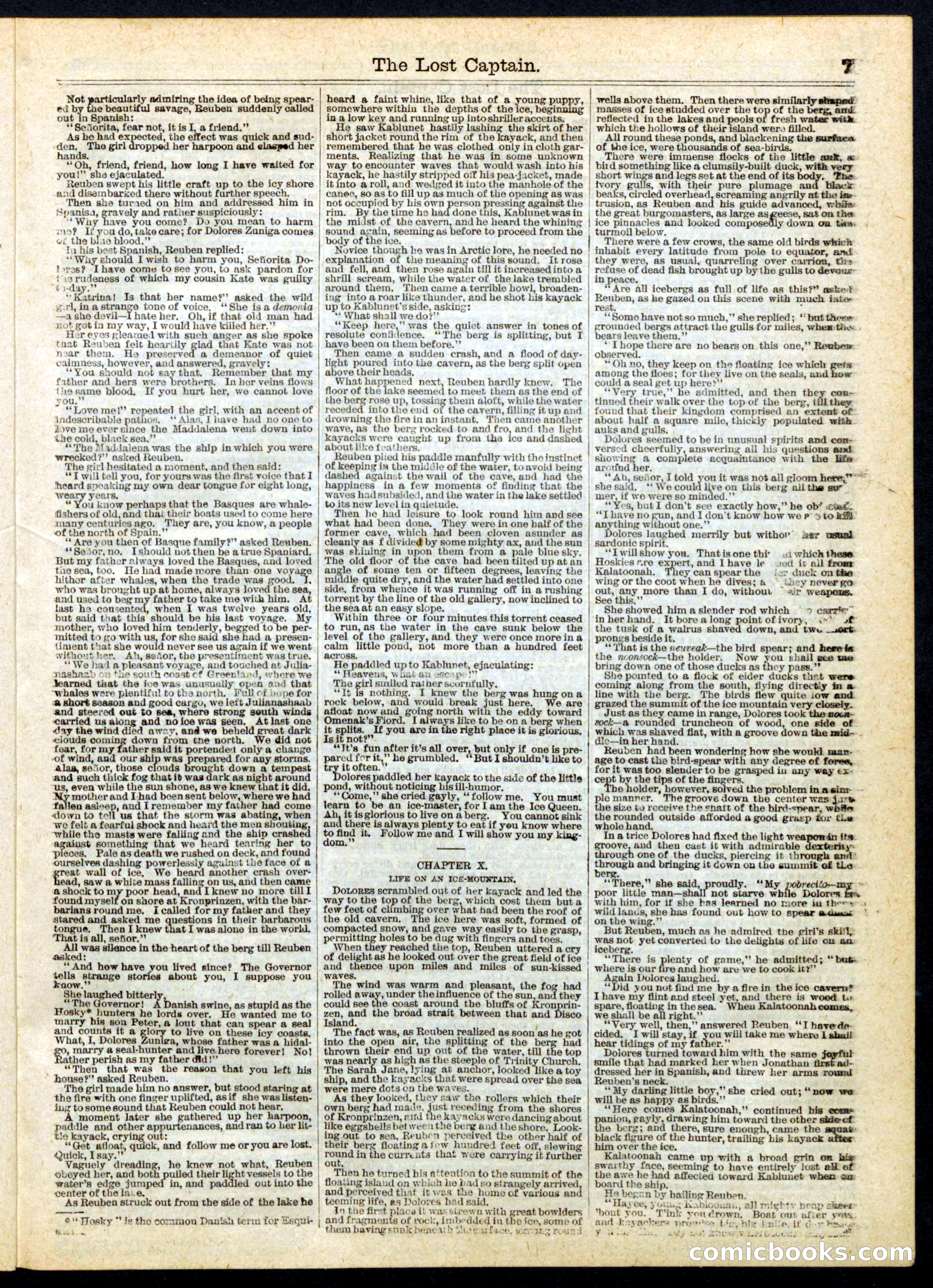 Beadle's Half Dime Library, No. 159 — page 7 of 20