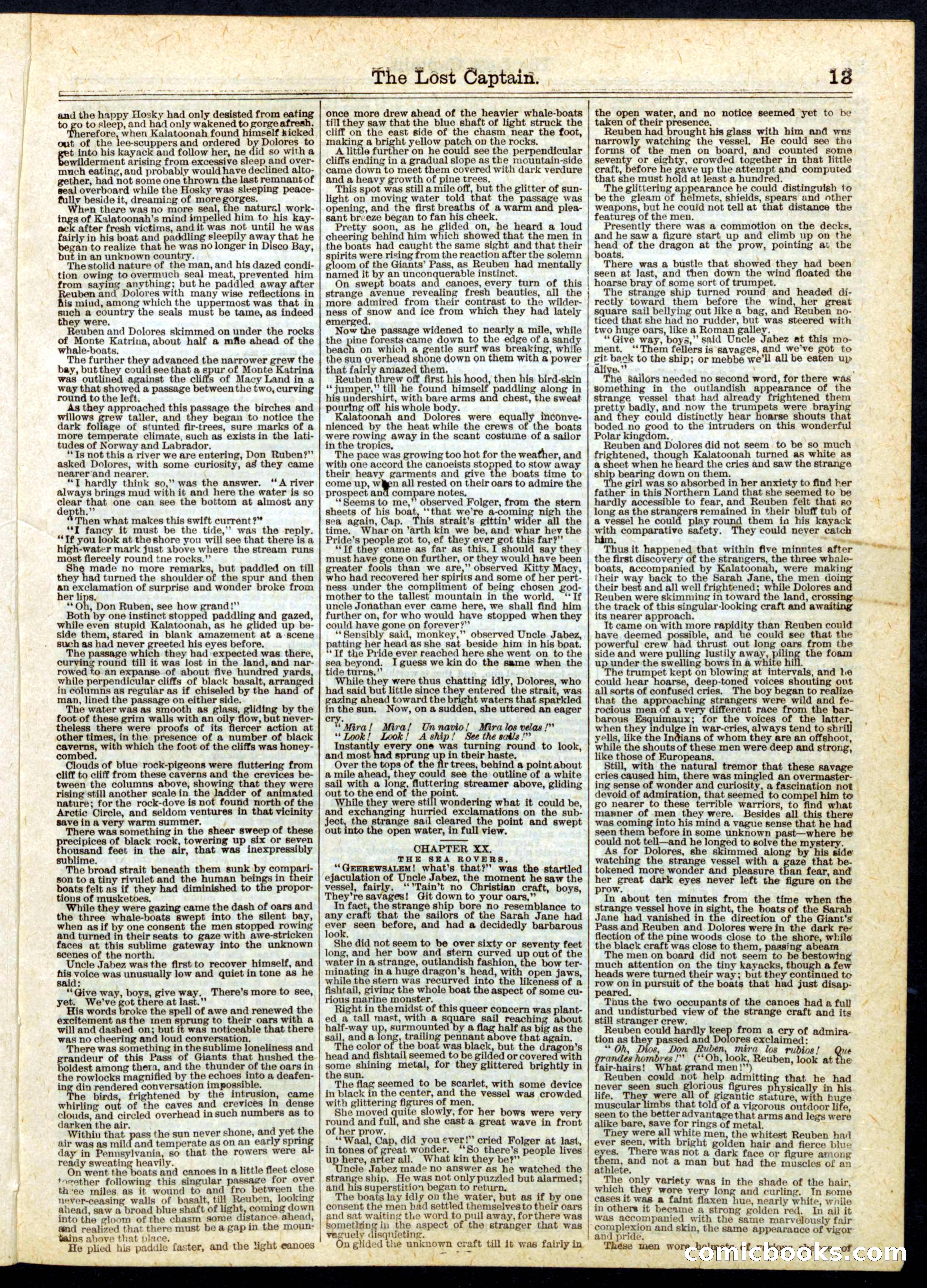 Beadle's Half Dime Library, No. 159 — page 13 of 20