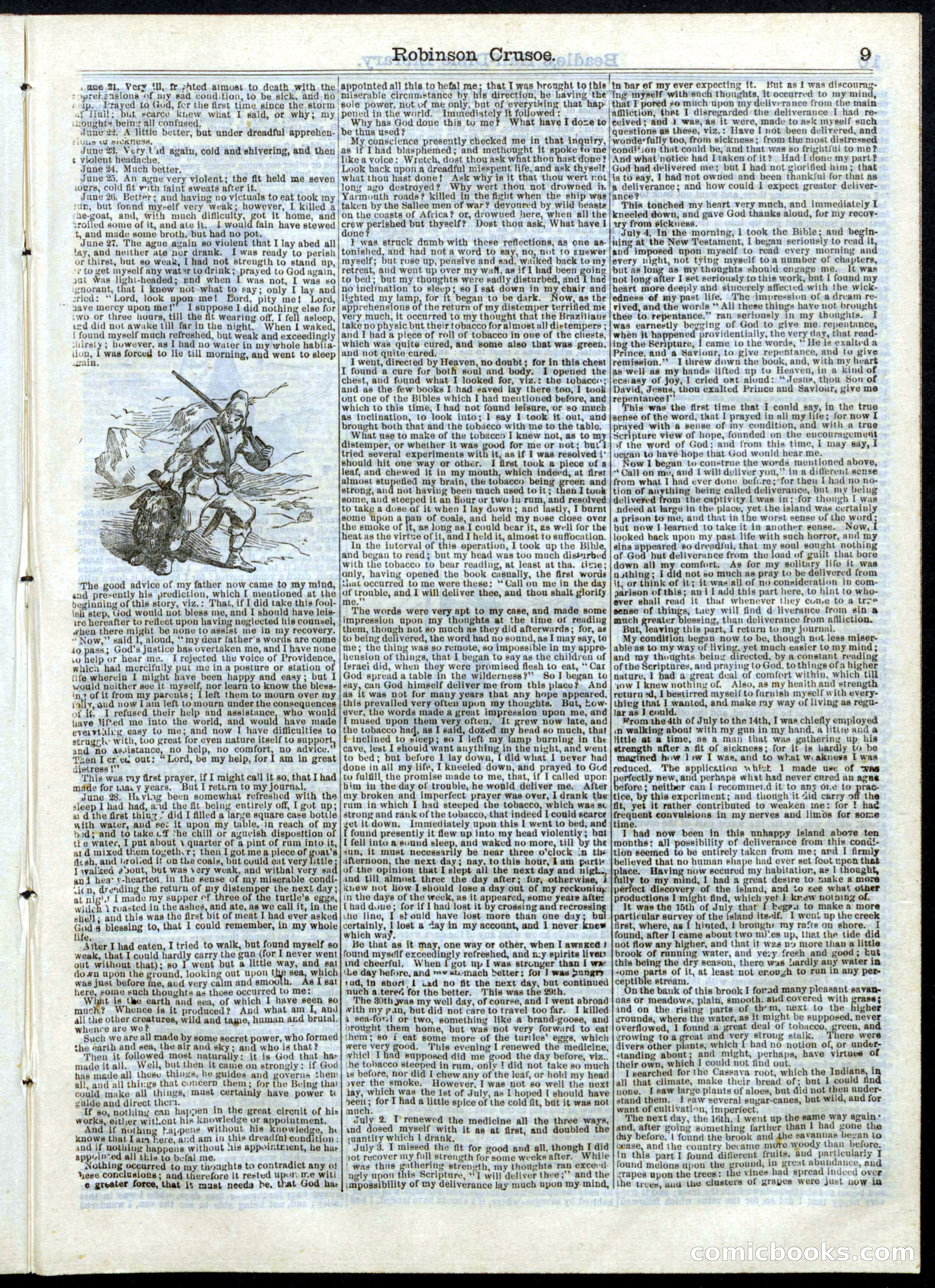 Beadle's Half Dime Library, No. 16 — page 9 of 32