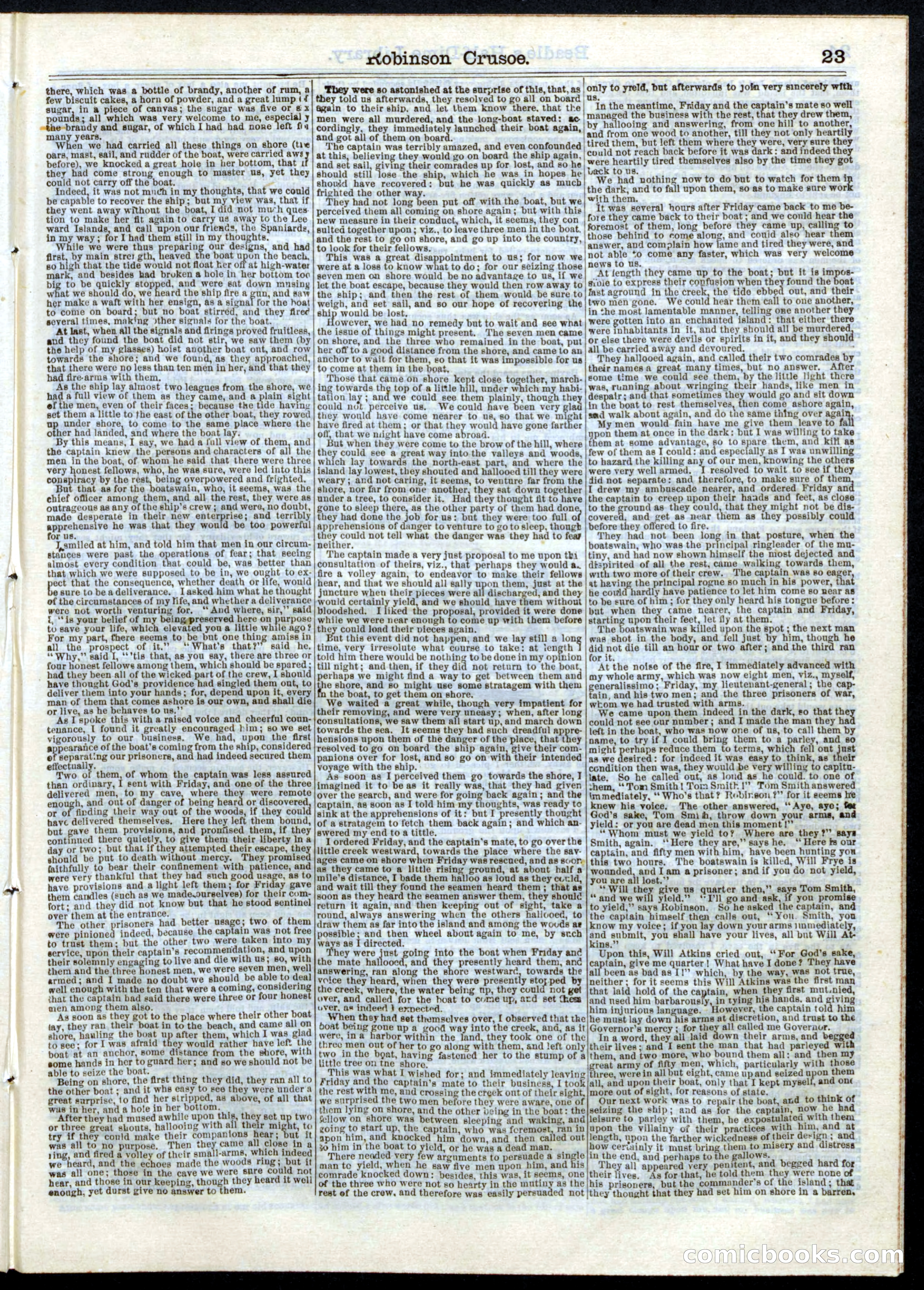 Beadle's Half Dime Library, No. 16 — page 23 of 32