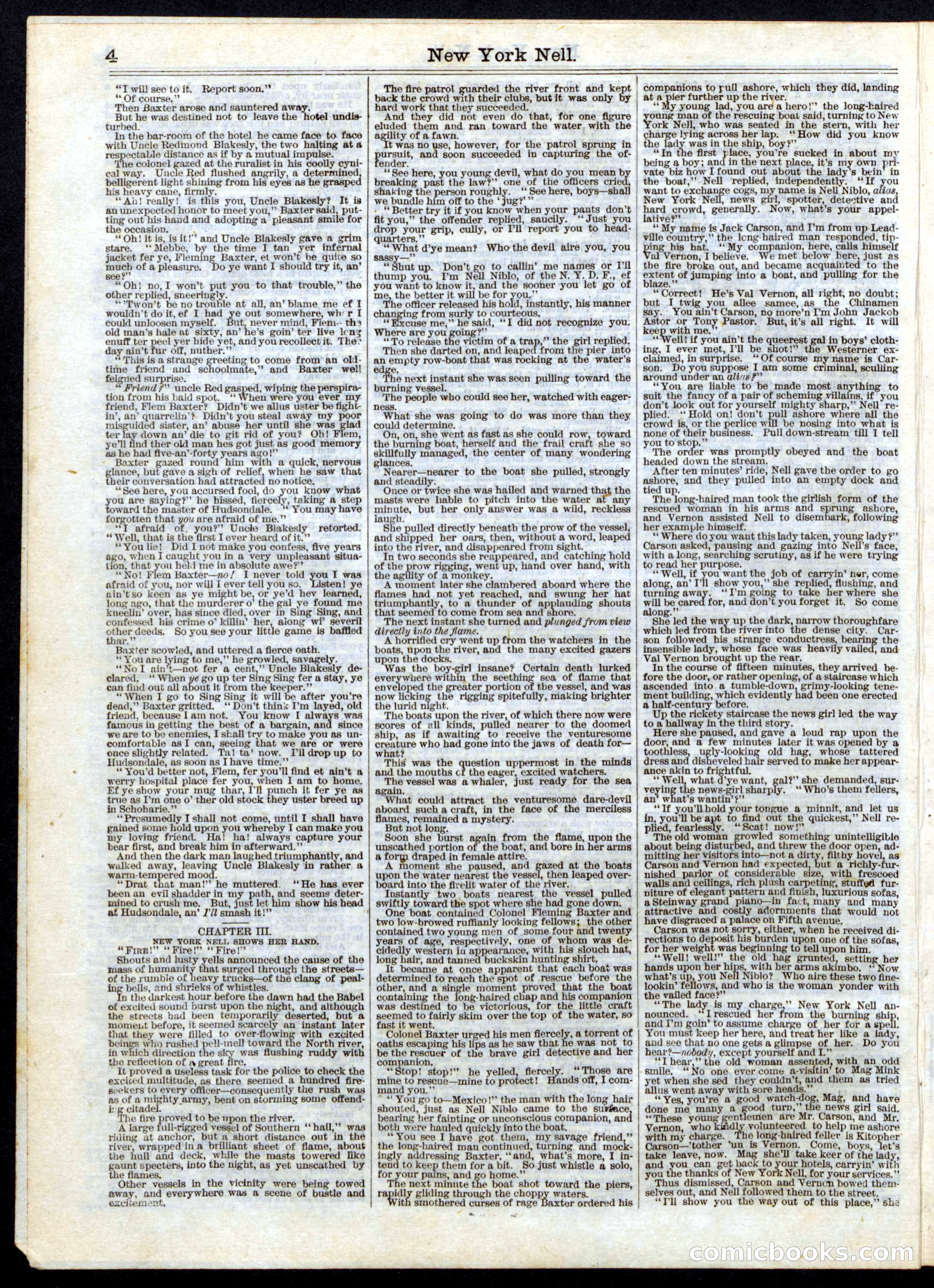 Beadle's Half Dime Library No. 161 — page 4 of 16