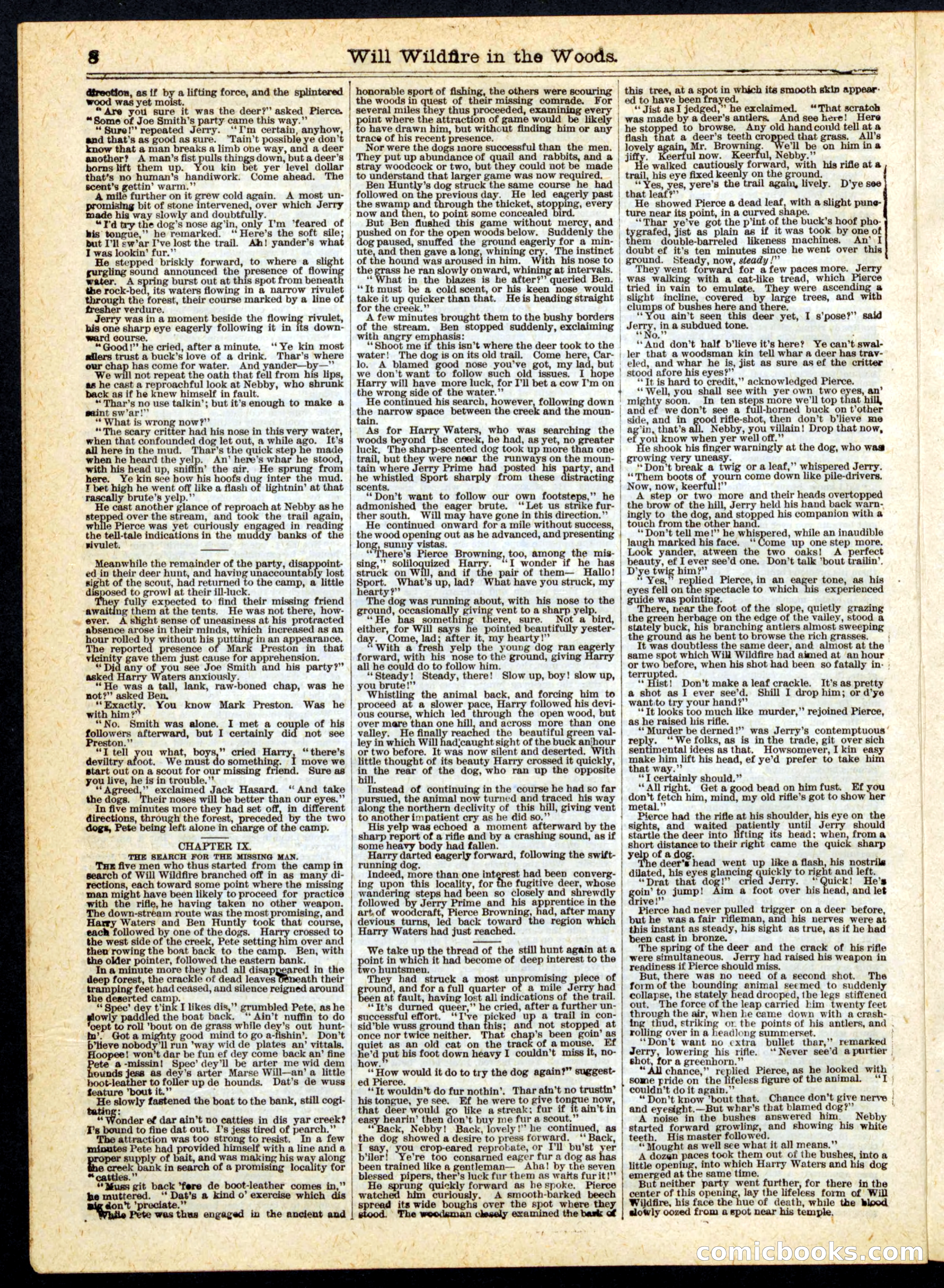 Beadle's Half Dime Library No. 162 — page 8 of 16