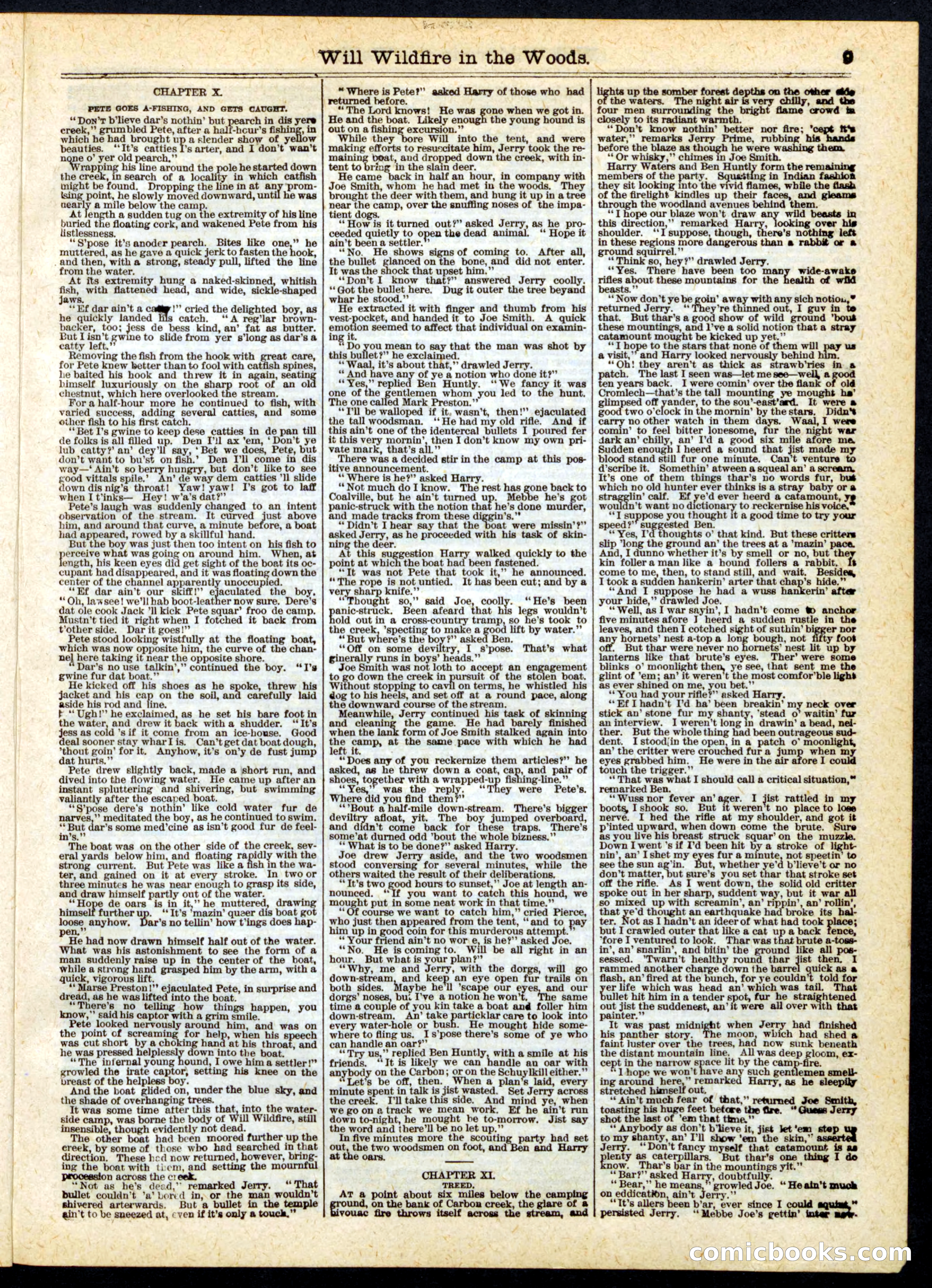 Beadle's Half Dime Library No. 162 — page 9 of 16