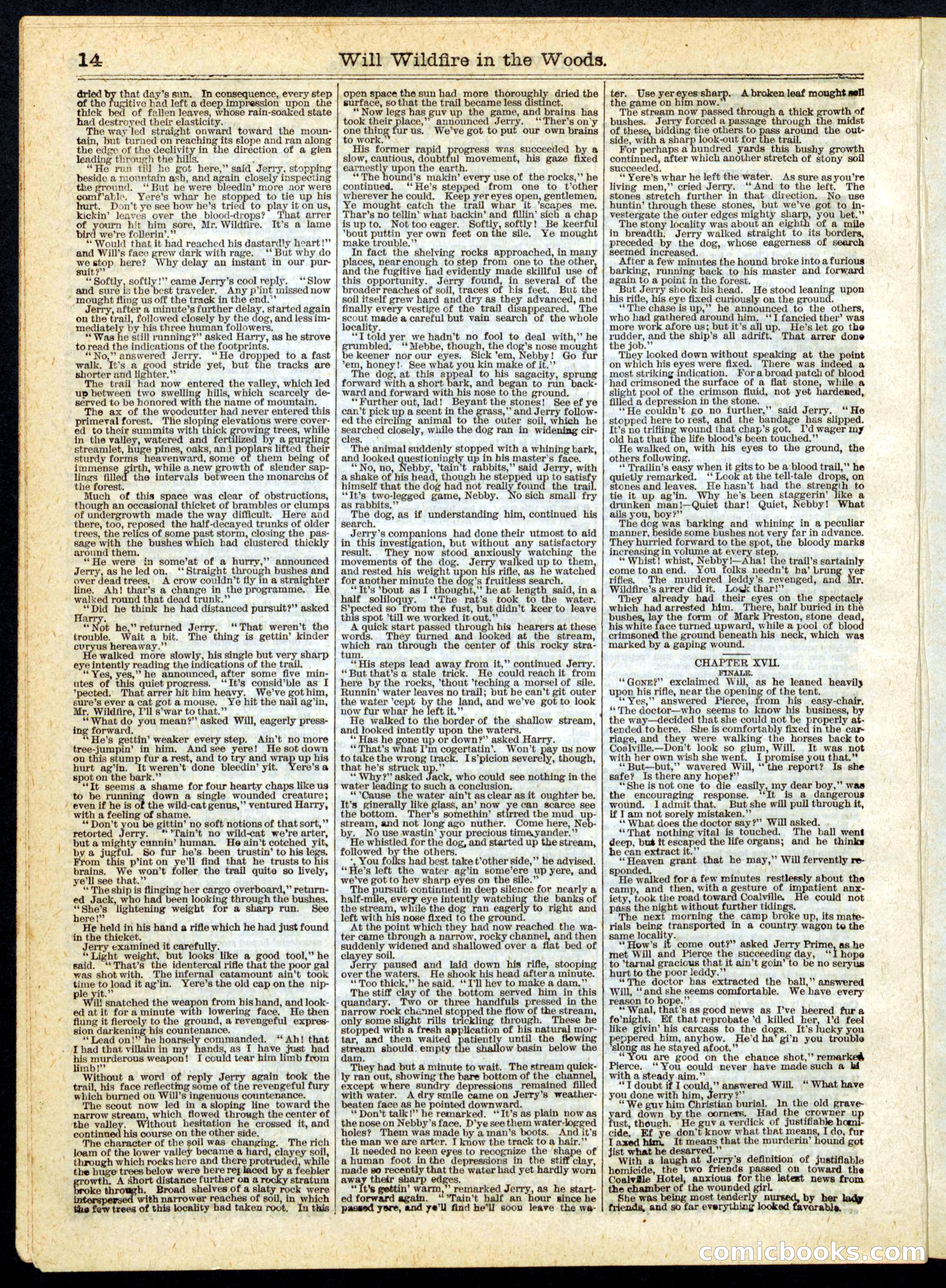Beadle's Half Dime Library No. 162 — page 14 of 16