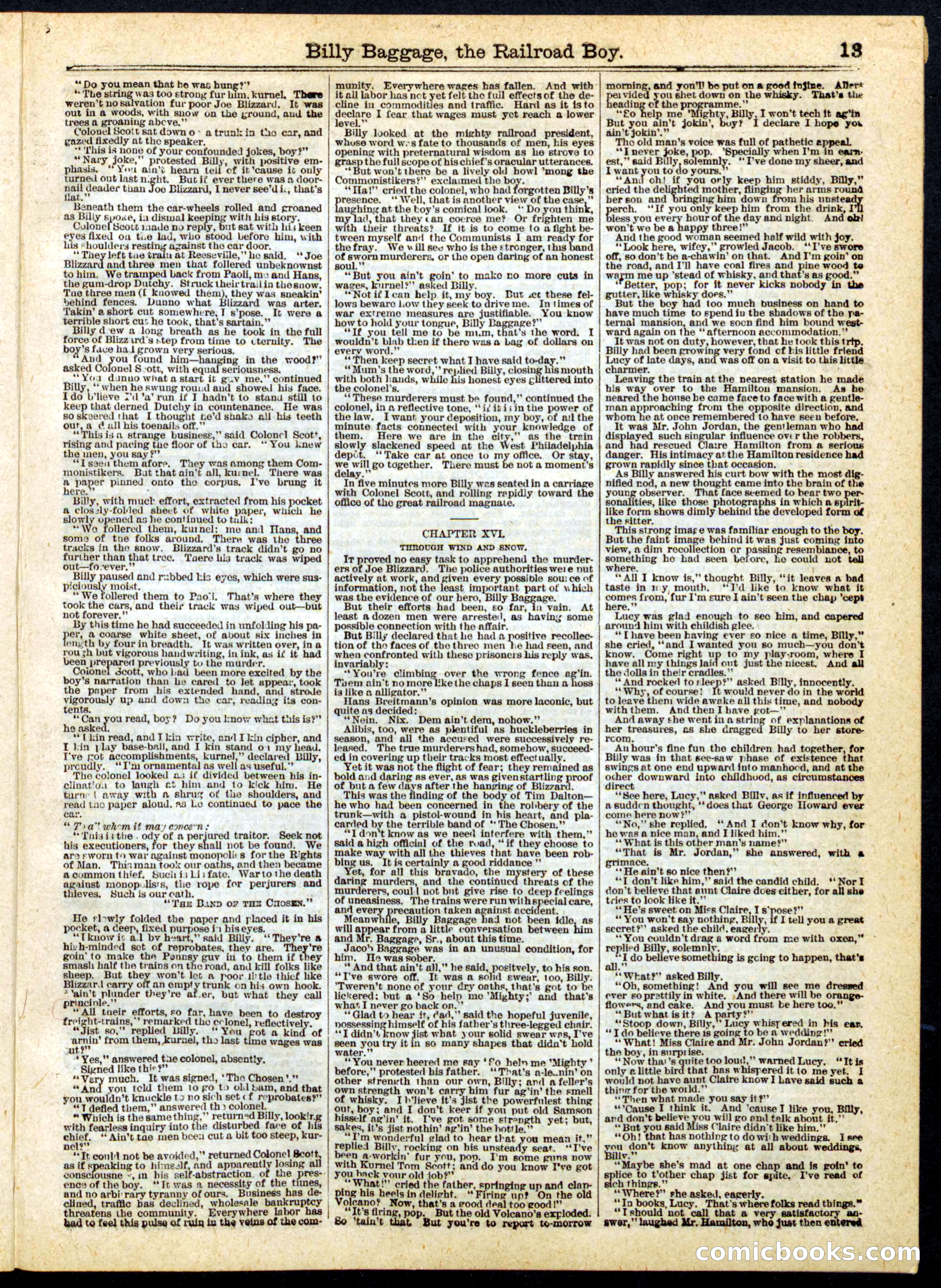 Beadle's Half Dime Library No. 165 — page 13 of 24
