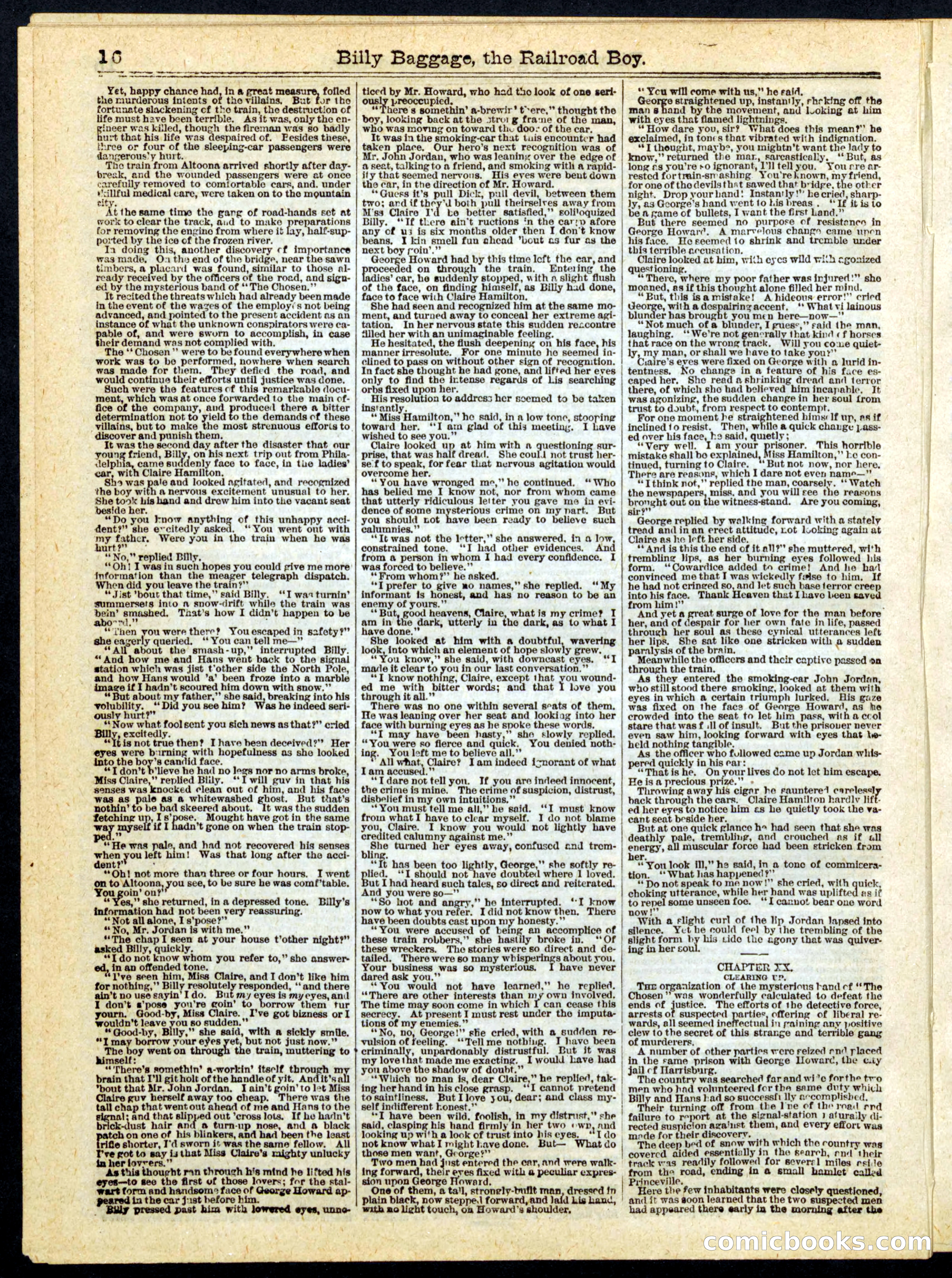 Beadle's Half Dime Library No. 165 — page 16 of 24