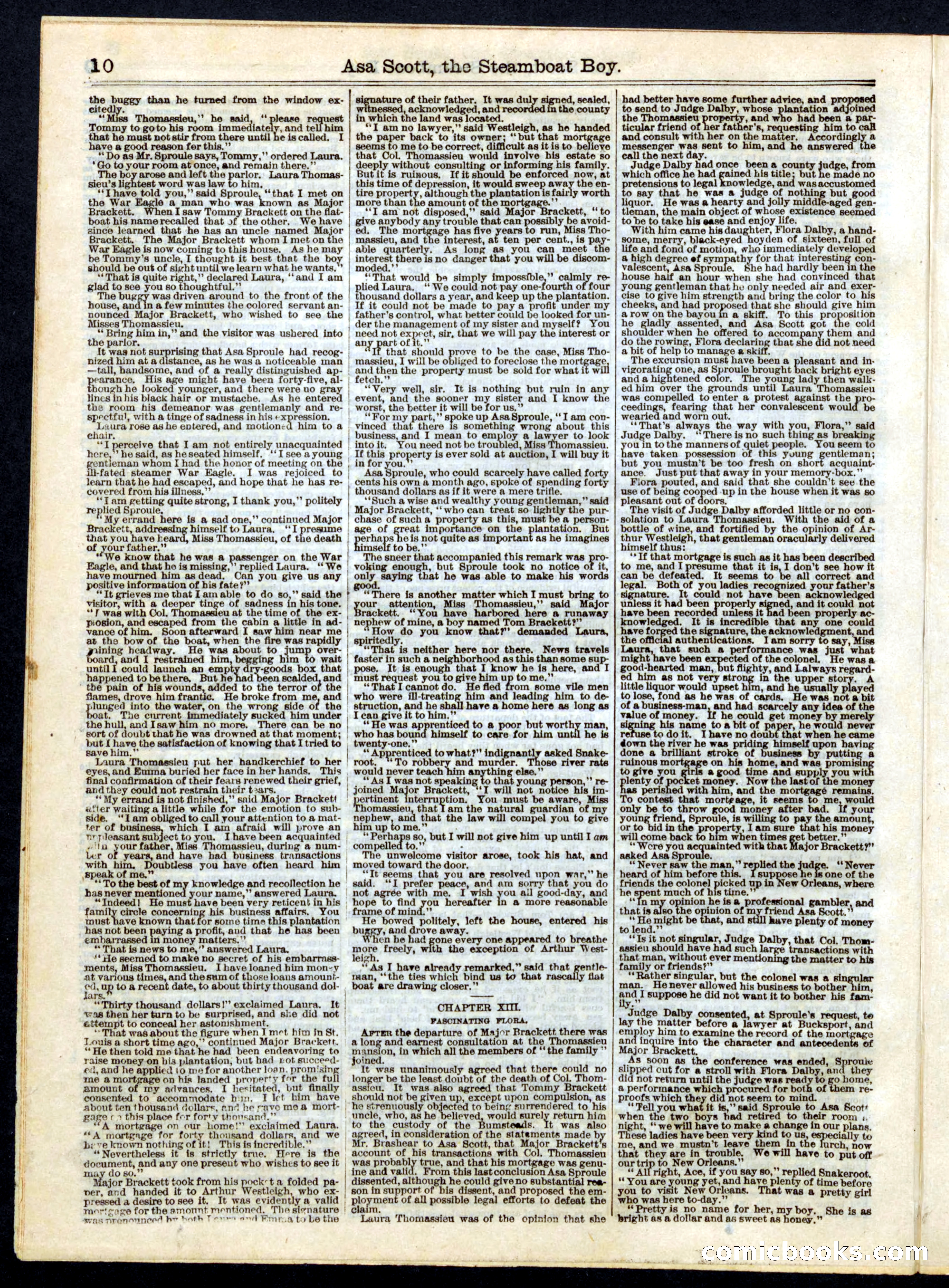 Beadle's Half Dime Library No. 167 — page 10 of 20