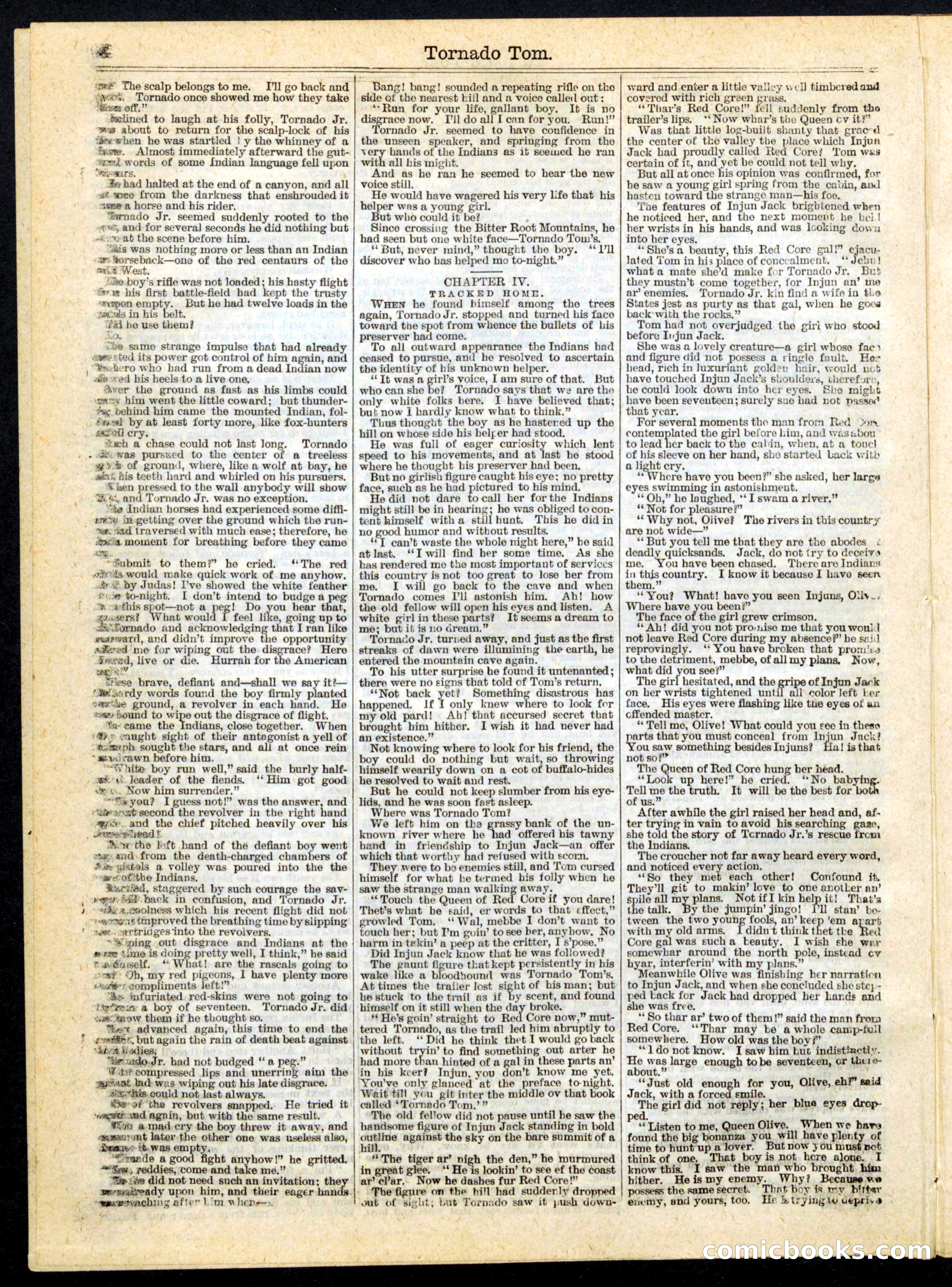 Beadle's Half Dime Library, No. 169 — page 4 of 16