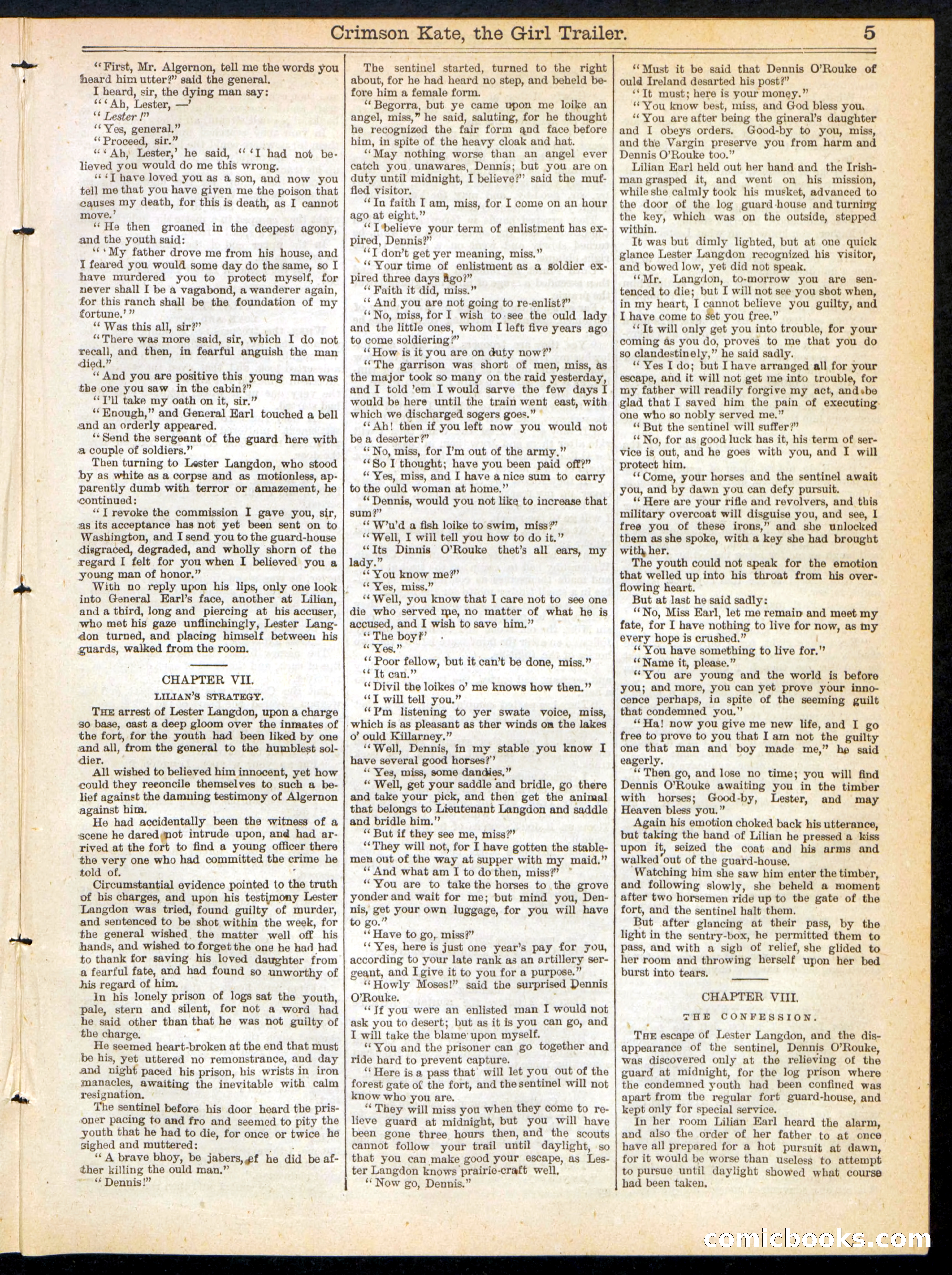 Beadle's Half Dime Library No. 229 — page 5 of 16