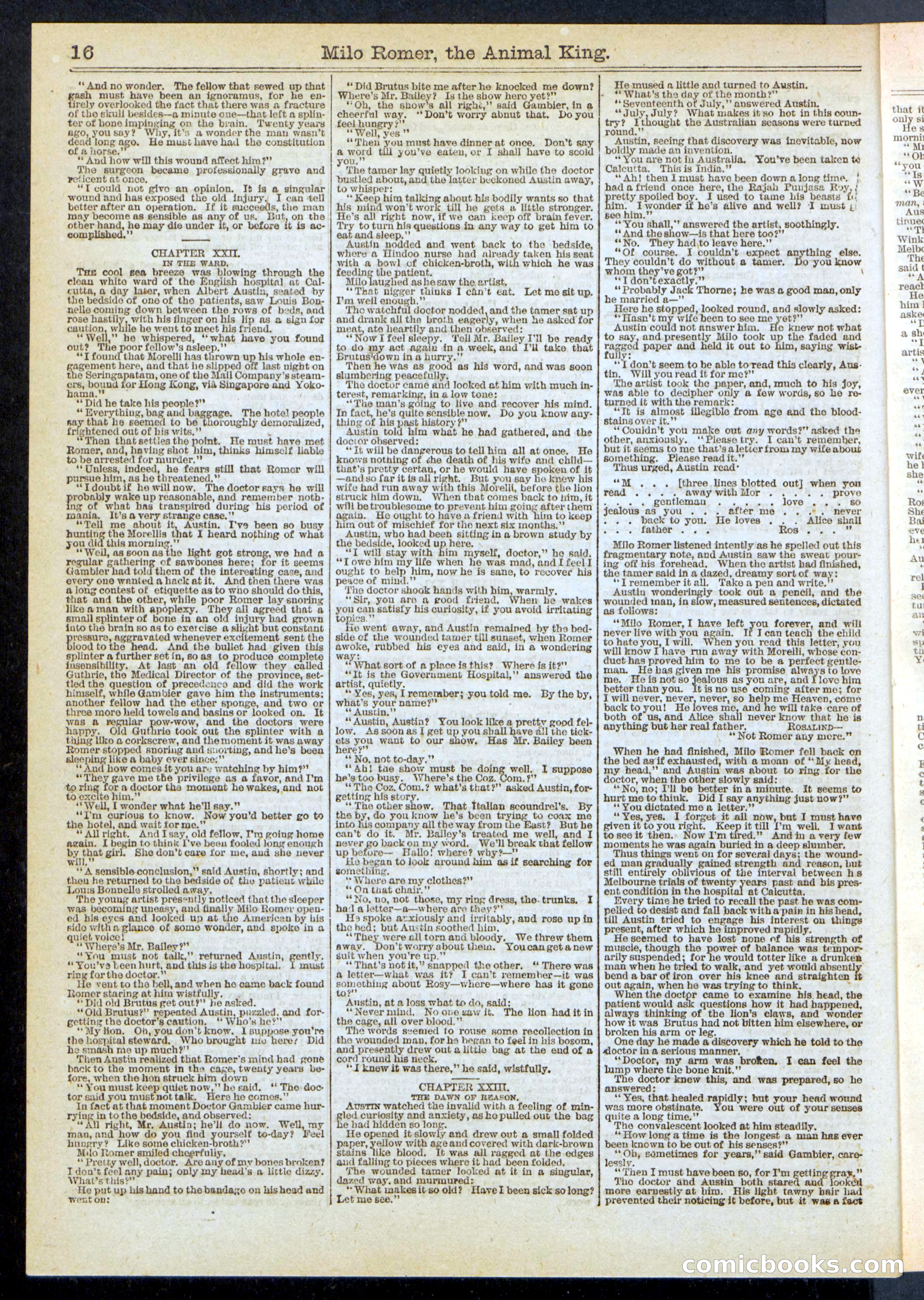 Beadle's Half Dime Library, No. 249 — page 16 of 24