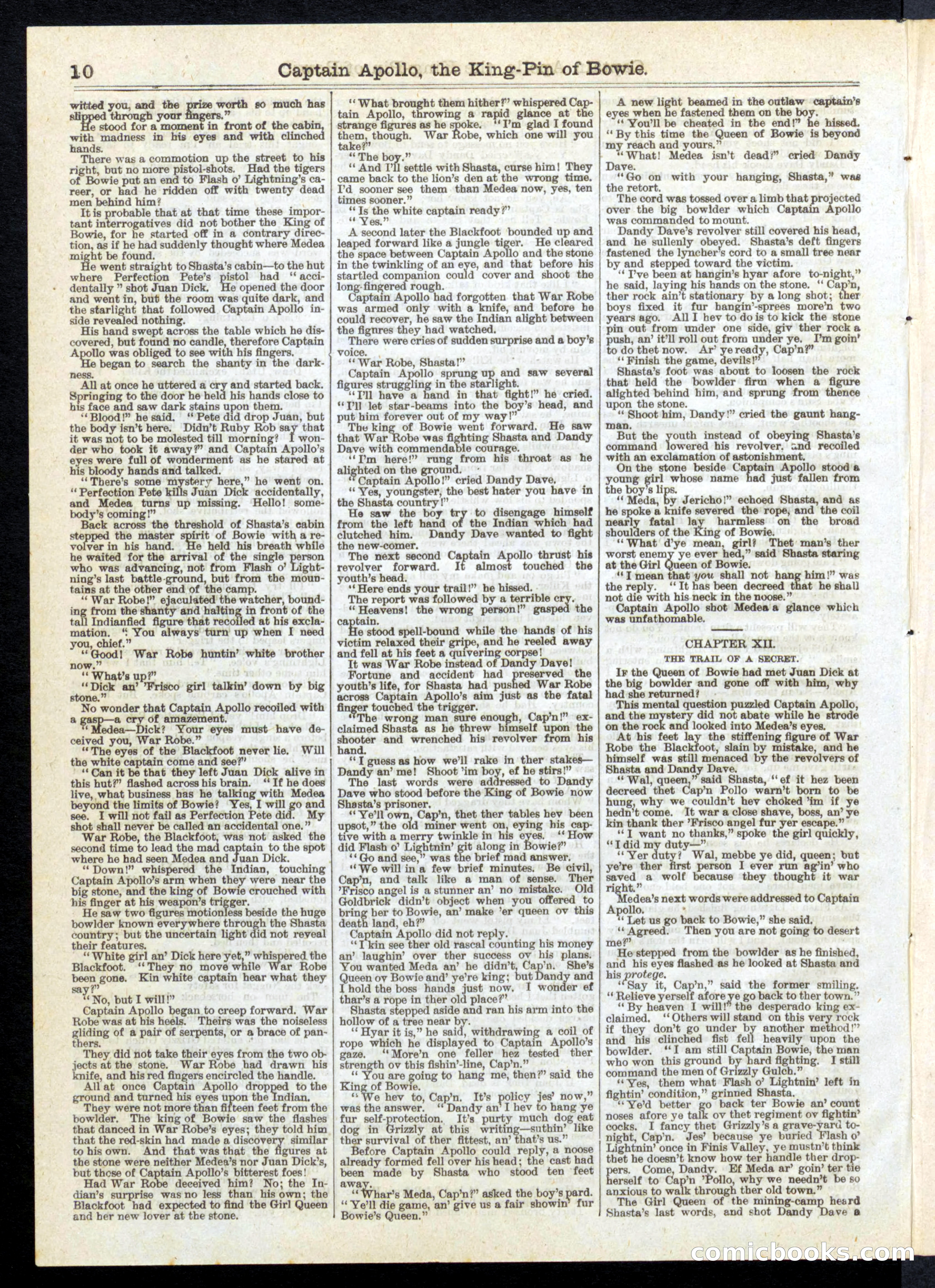 Beadle's Half Dime Library No. 255 — page 10 of 16