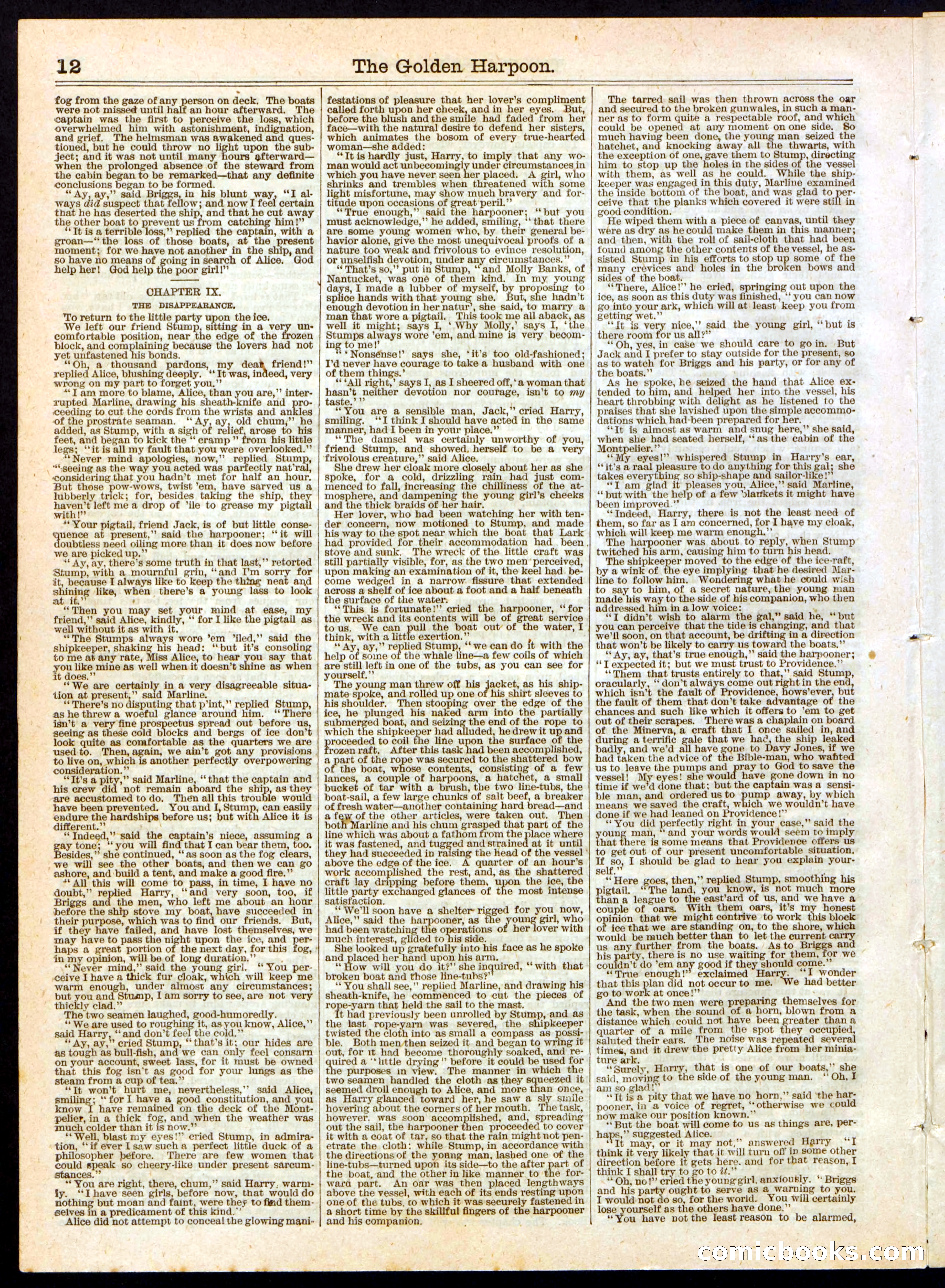 Beadle's Half Dime Library No. 359 — page 12 of 16