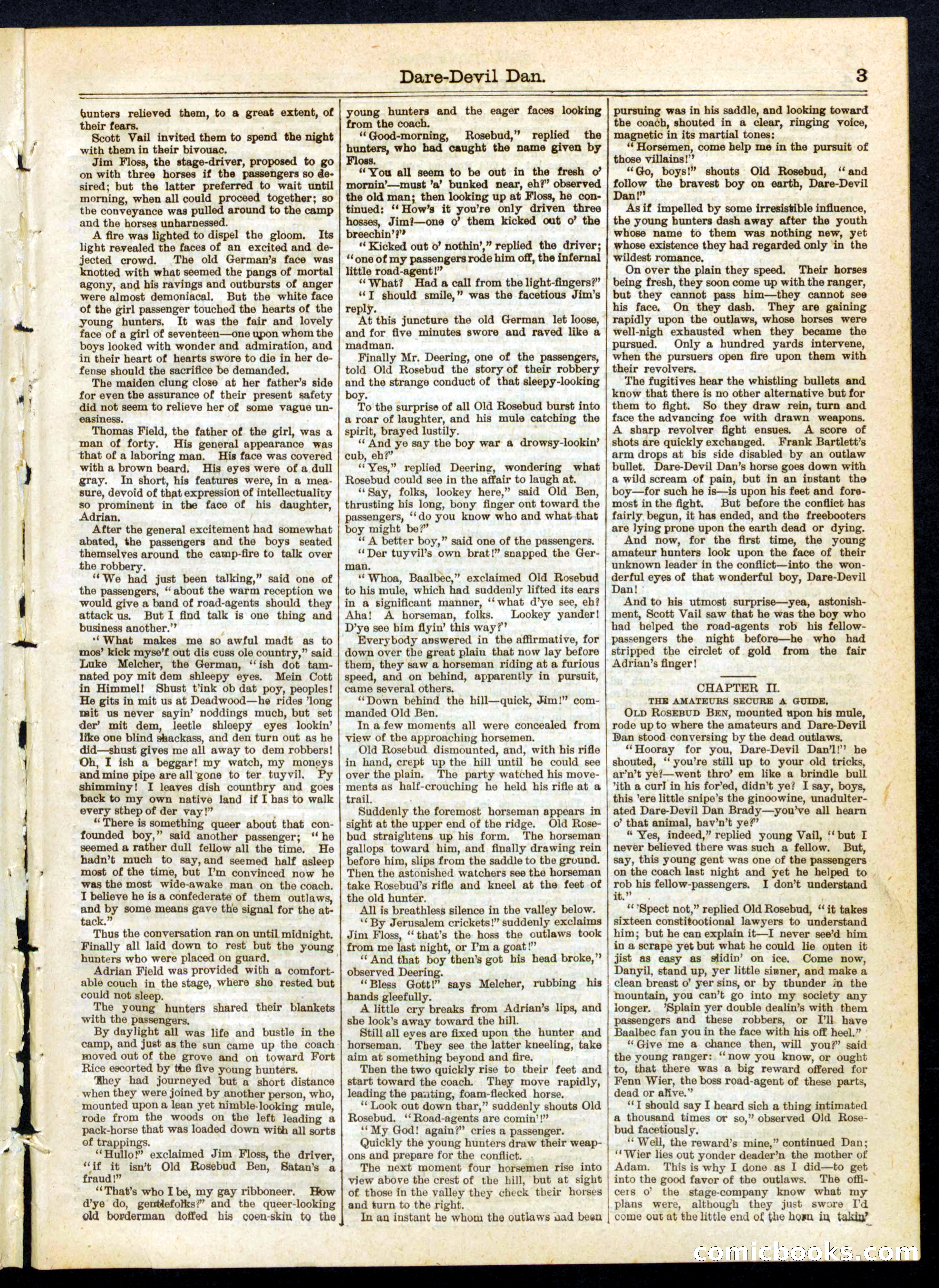Beadle's Half Dime Library, No. 260 — page 3 of 16