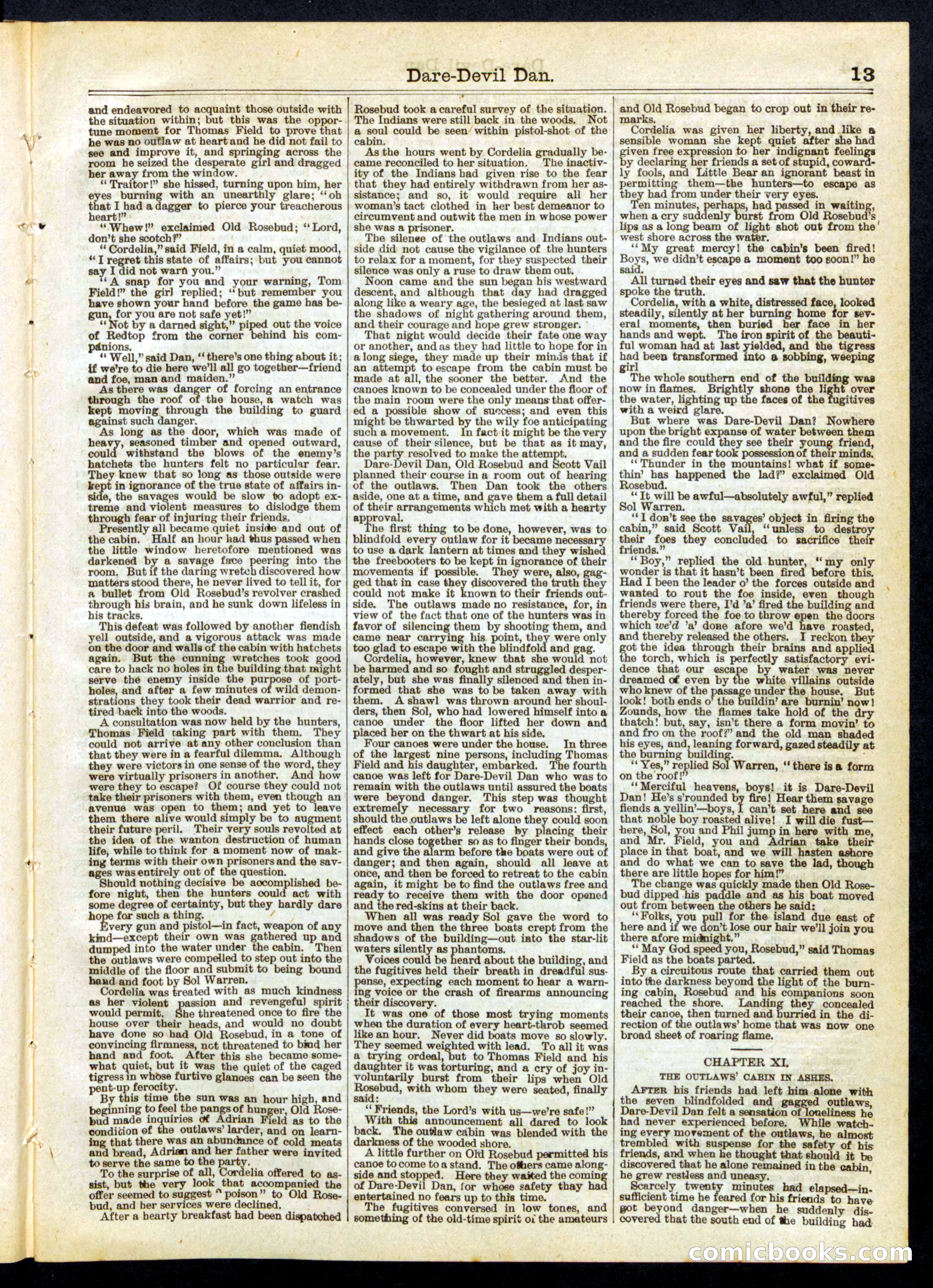 Beadle's Half Dime Library, No. 260 — page 13 of 16