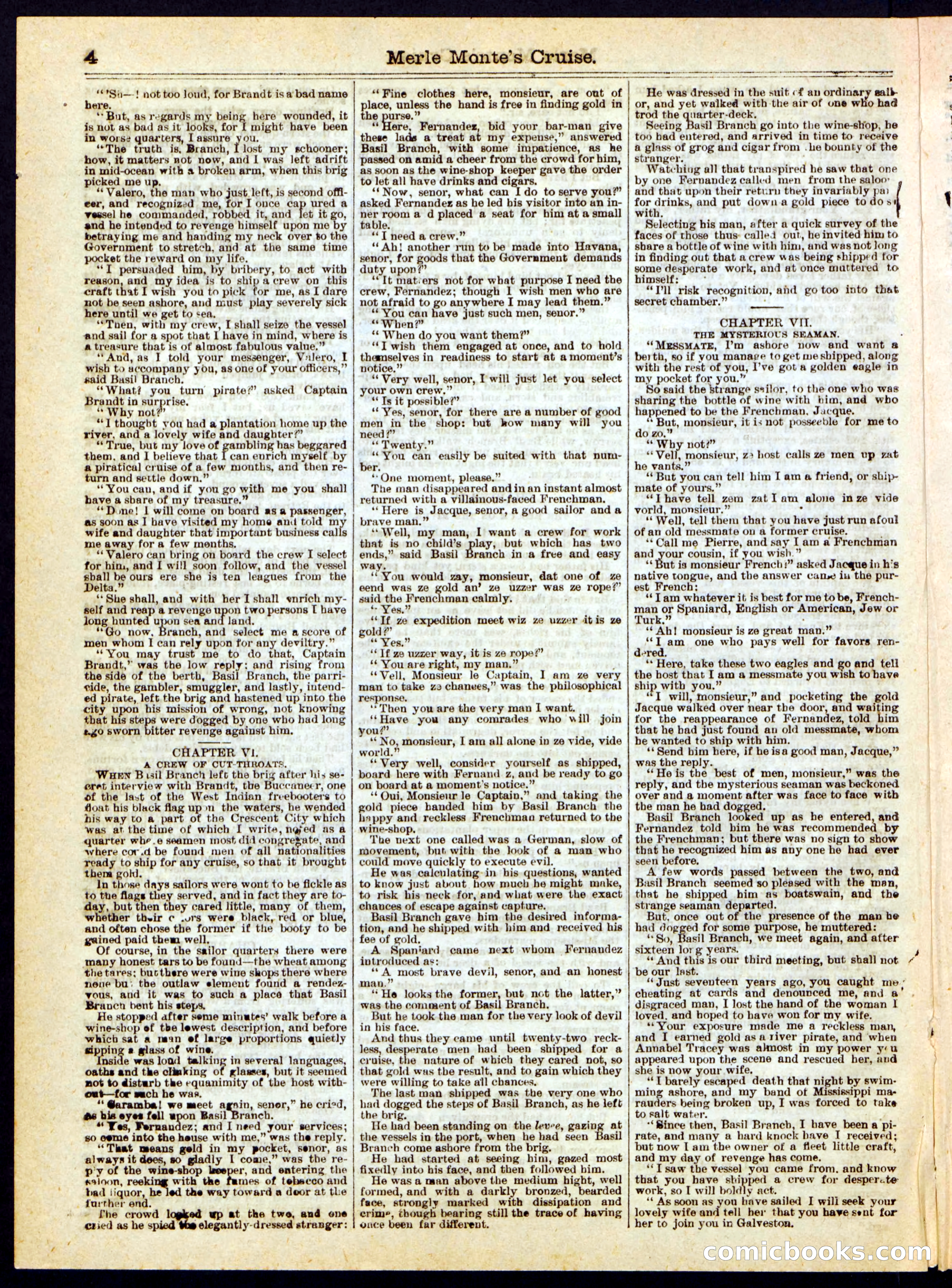 Beadle's Half Dime Library No. 276 — page 4 of 16