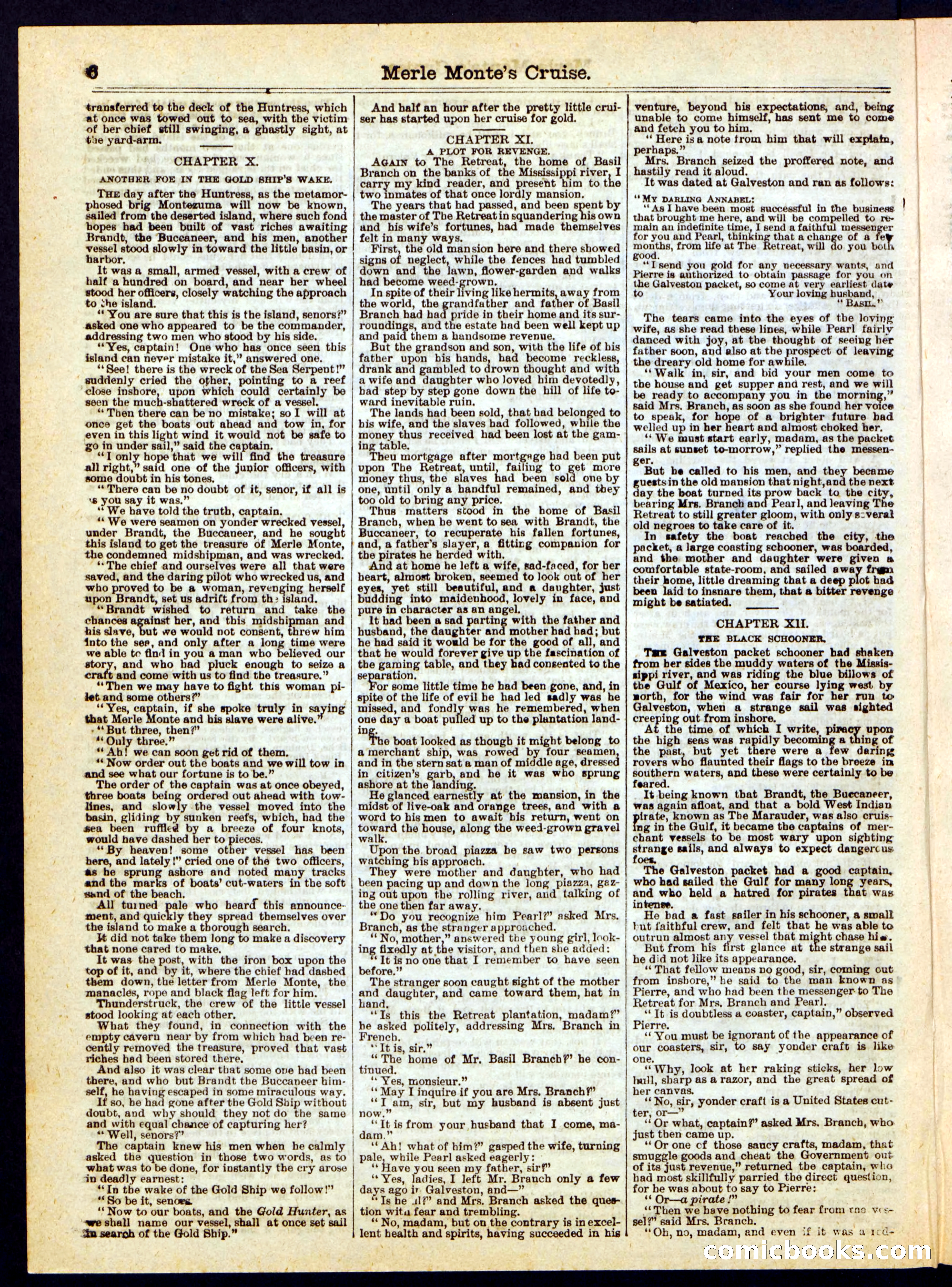 Beadle's Half Dime Library No. 276 — page 6 of 16