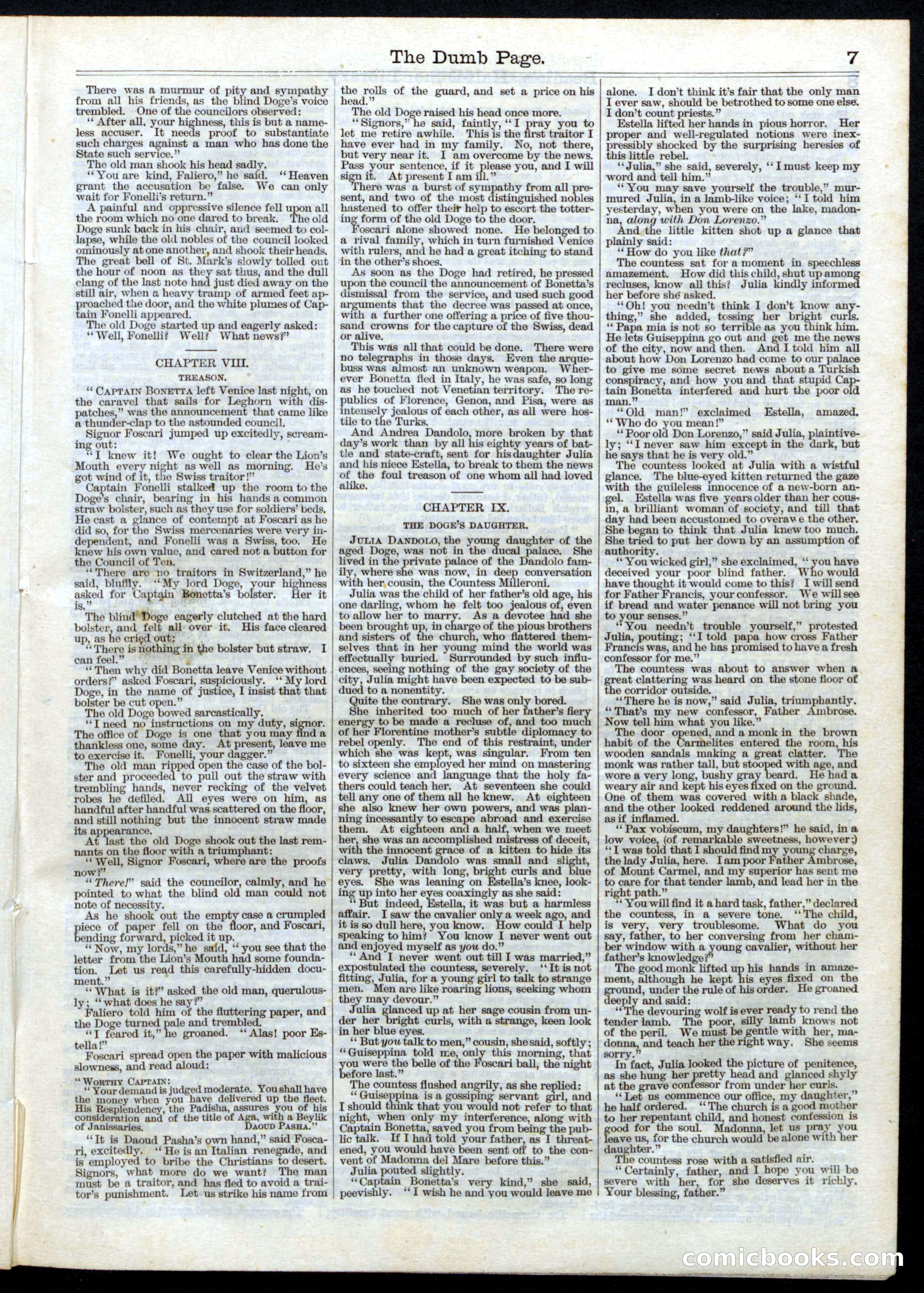 Beadle's Half Dime Library, No. 29 — page 7 of 16