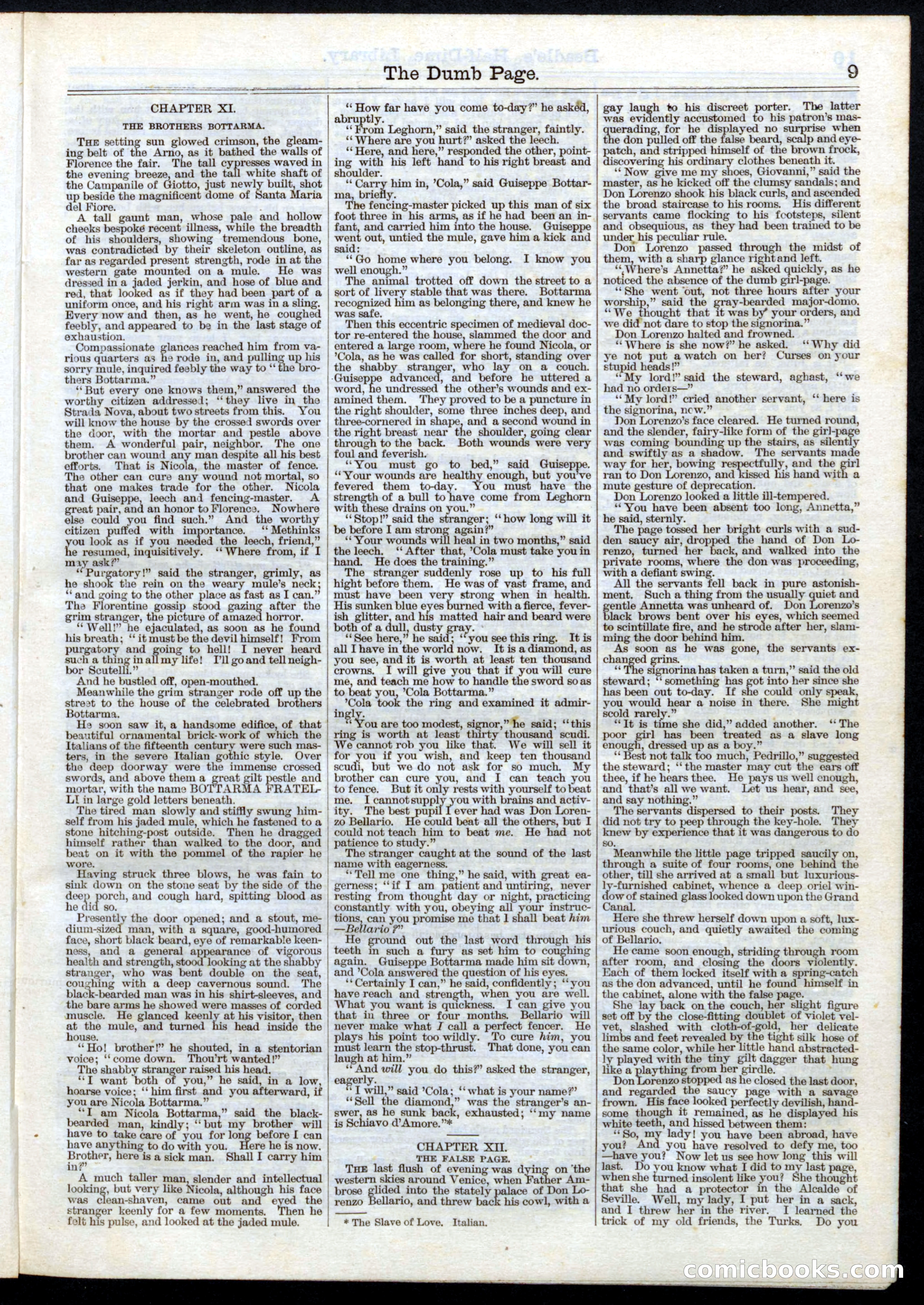 Beadle's Half Dime Library, No. 29 — page 9 of 16