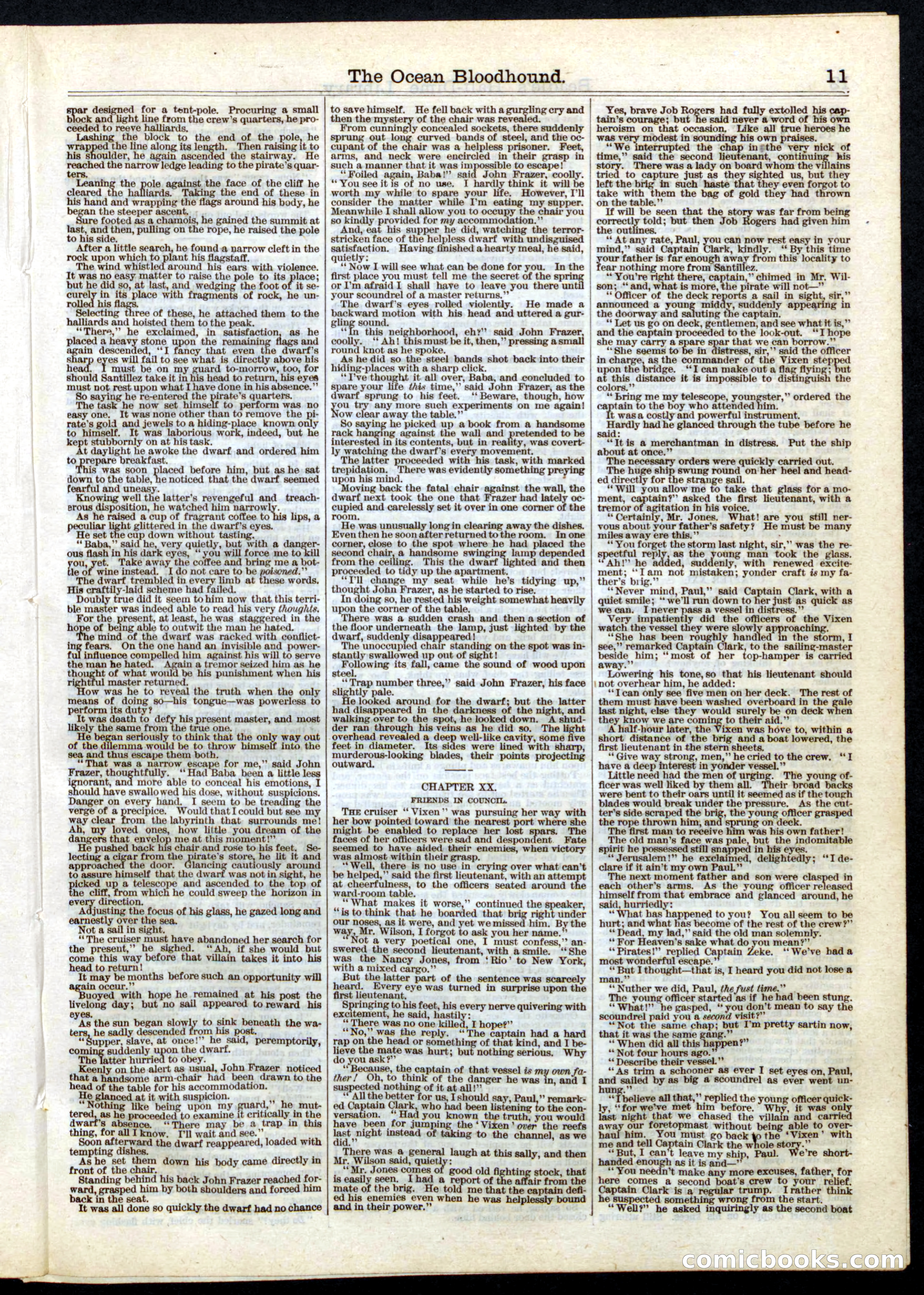Beadle's Half Dime Library, No. 33 — page 11 of 16