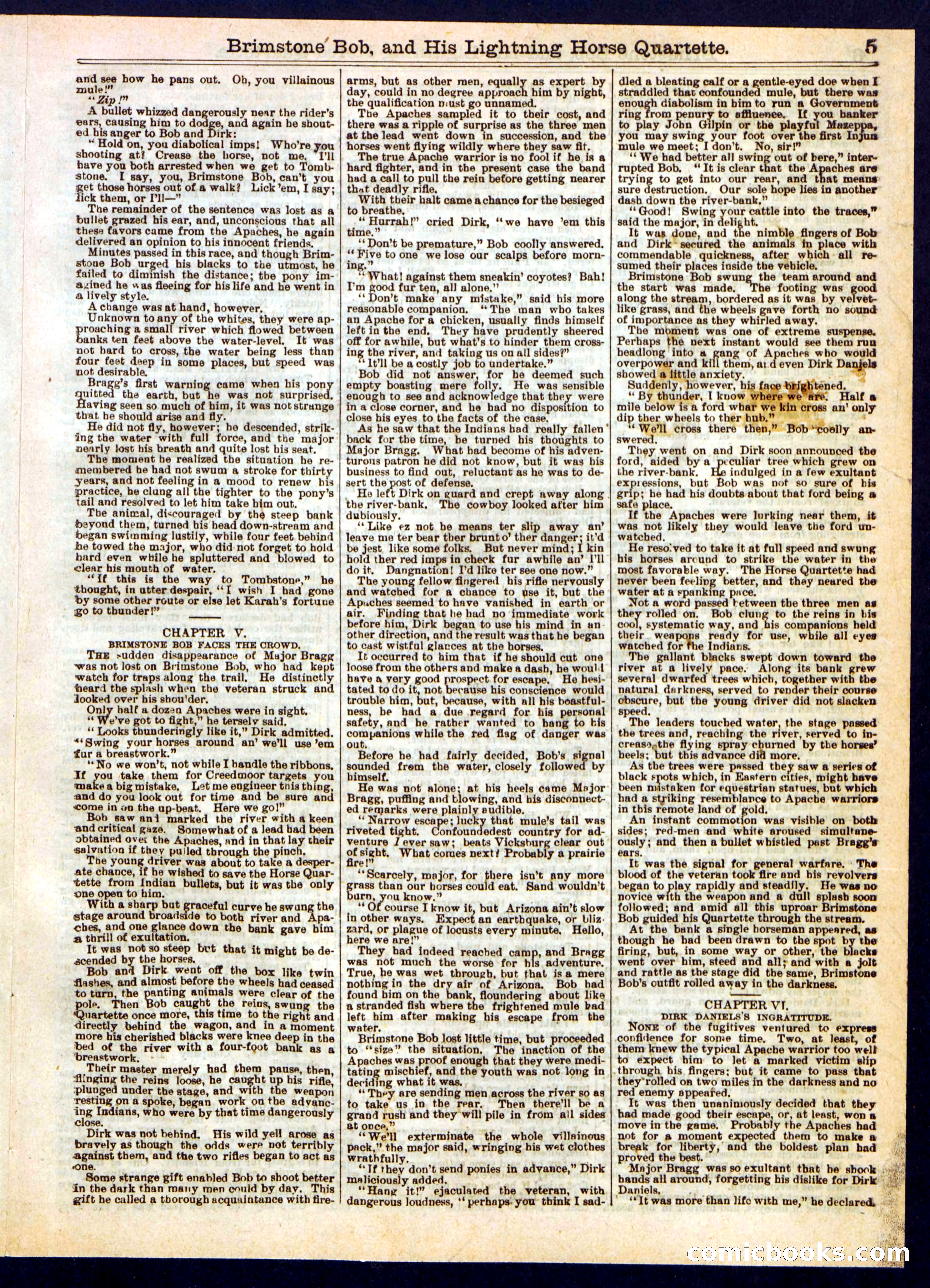 Beadle's Half Dime Library No. 333 — page 5 of 16