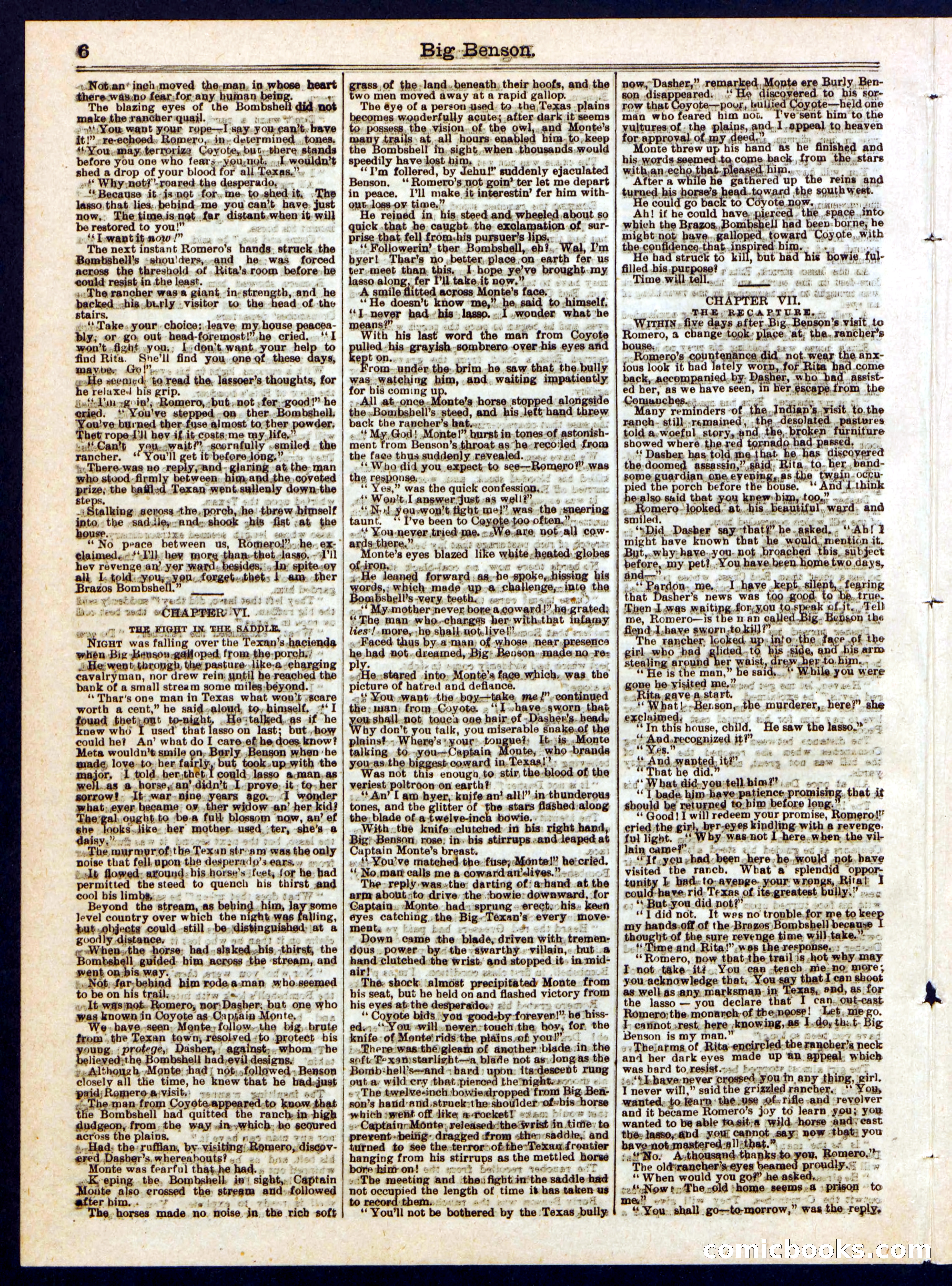 Beadle's Half Dime Library No. 386 — page 6 of 16