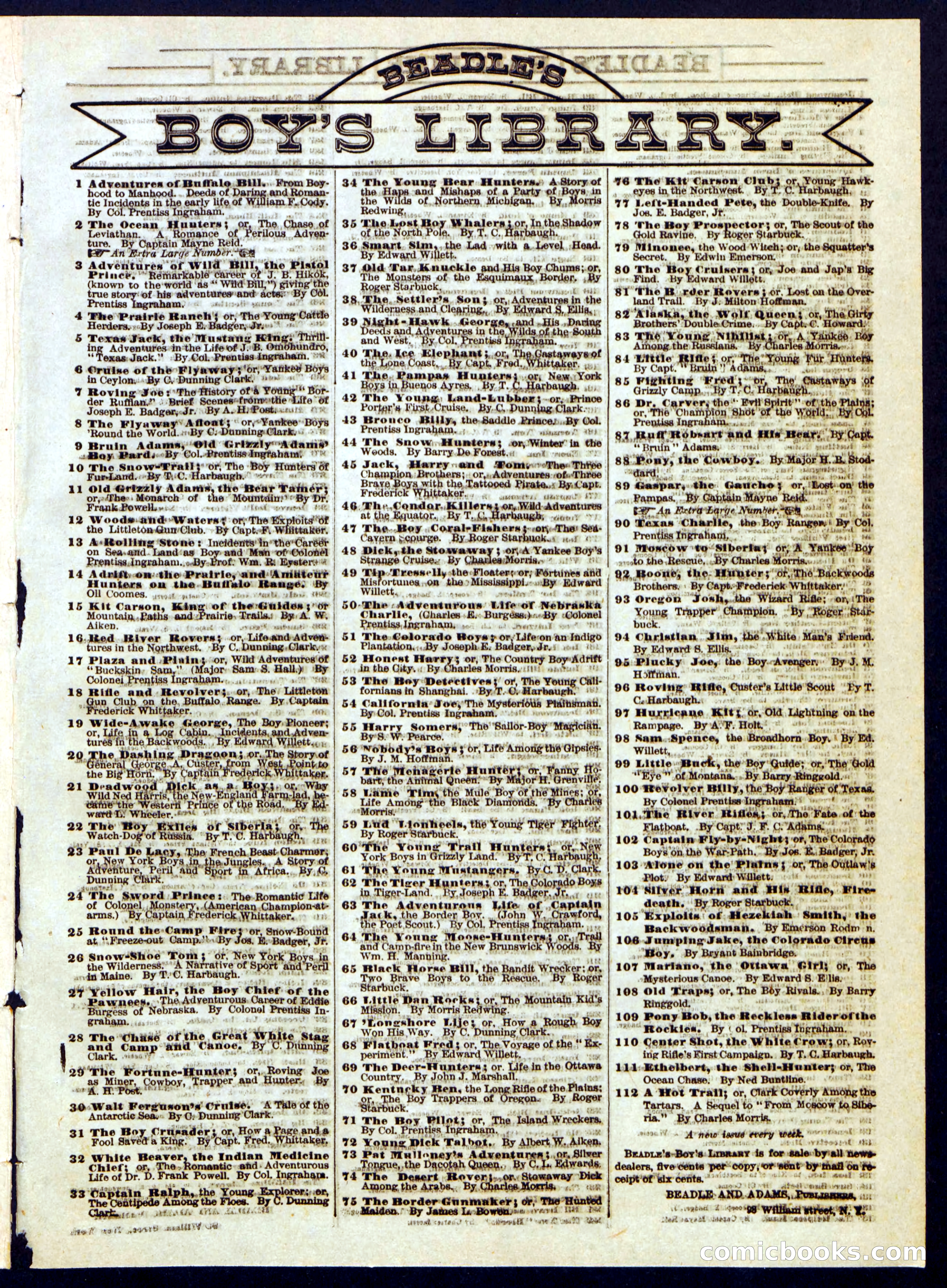 Beadle's Half Dime Library No. 386 — page 15 of 16