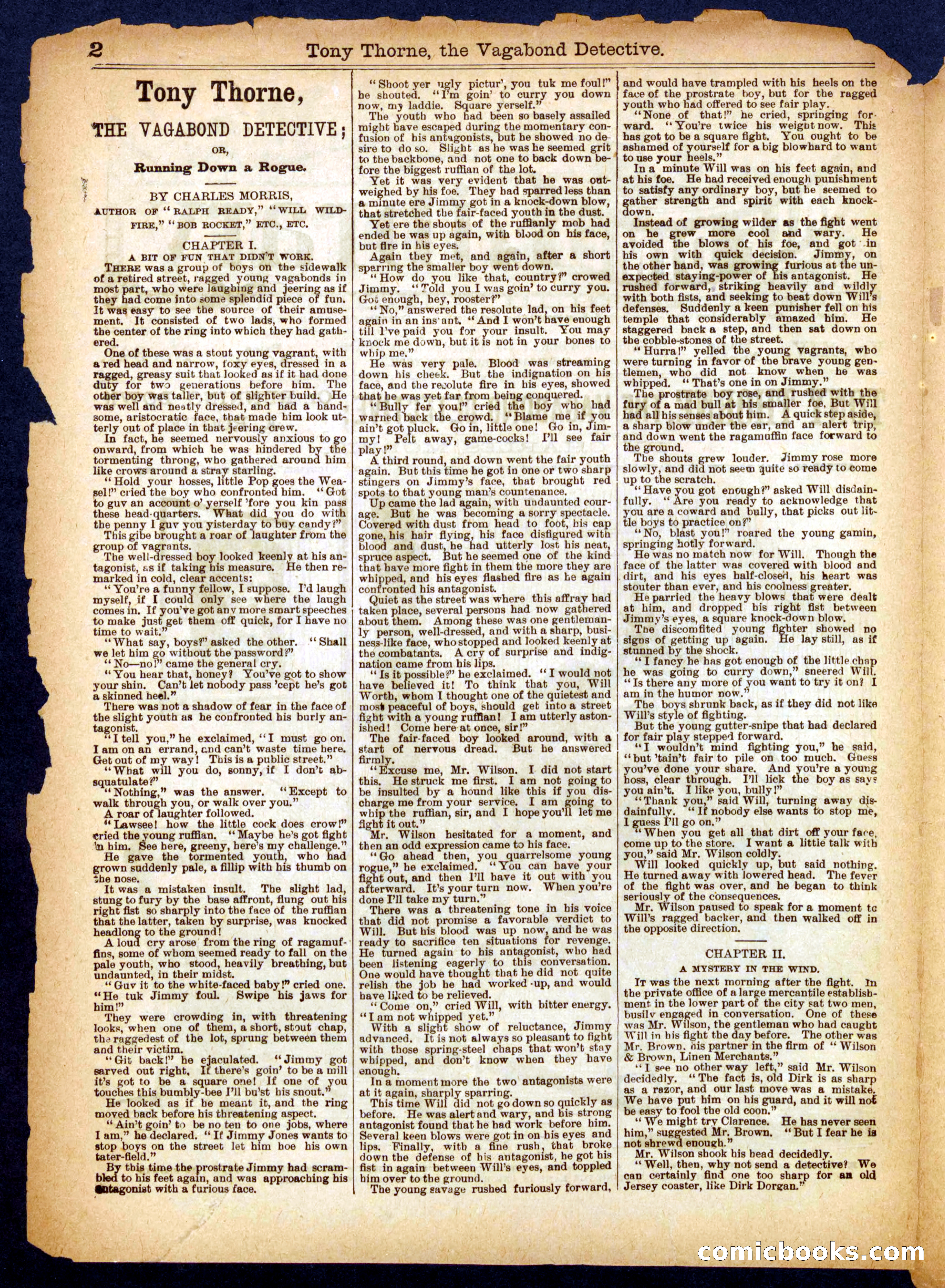 Beadle's Half Dime Library No. 341 — page 2 of 16