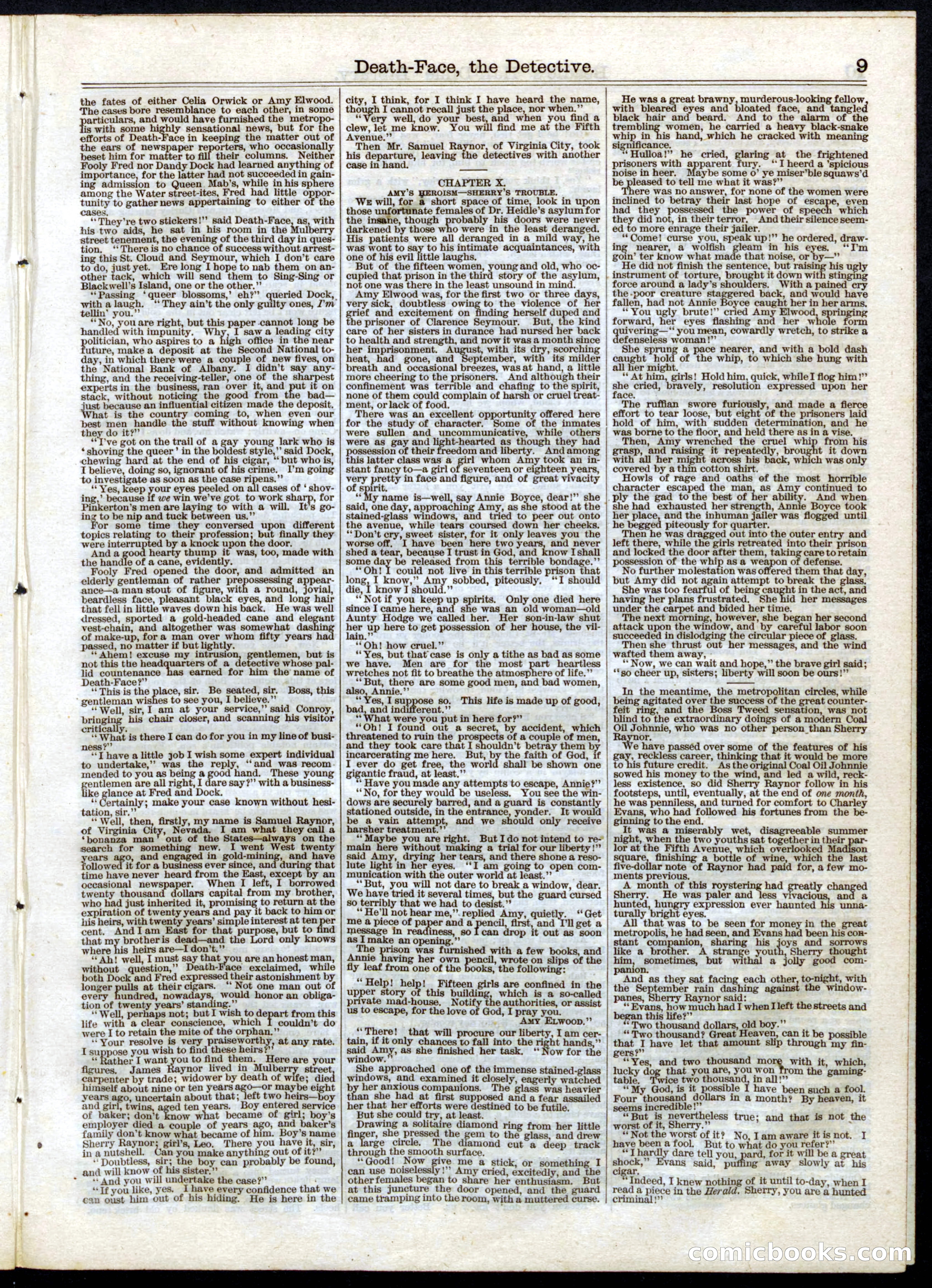 Beadle's Half Dime Library, No. 39 — page 9 of 16