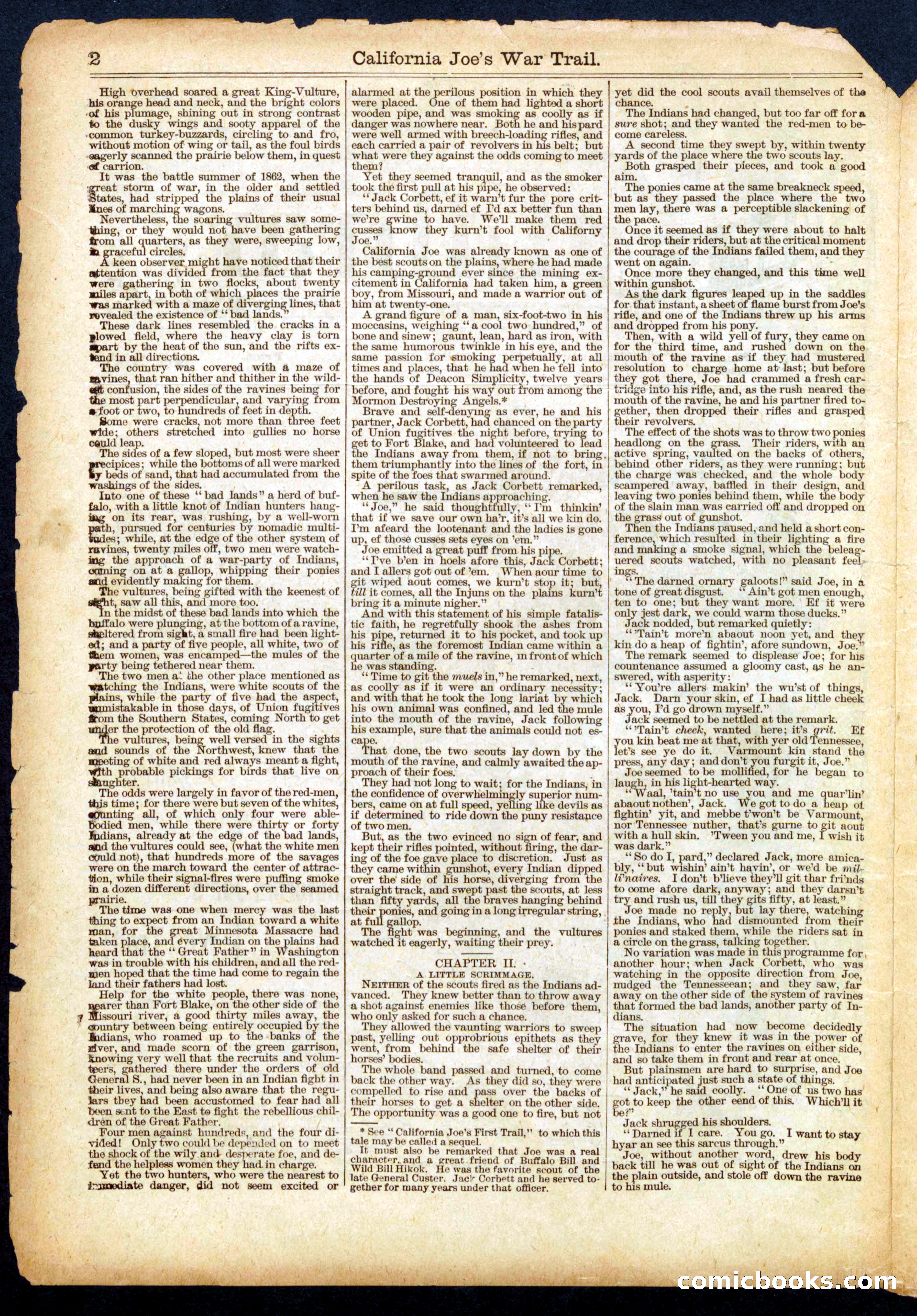 Beadle's Half Dime Library No. 396 — page 2 of 16