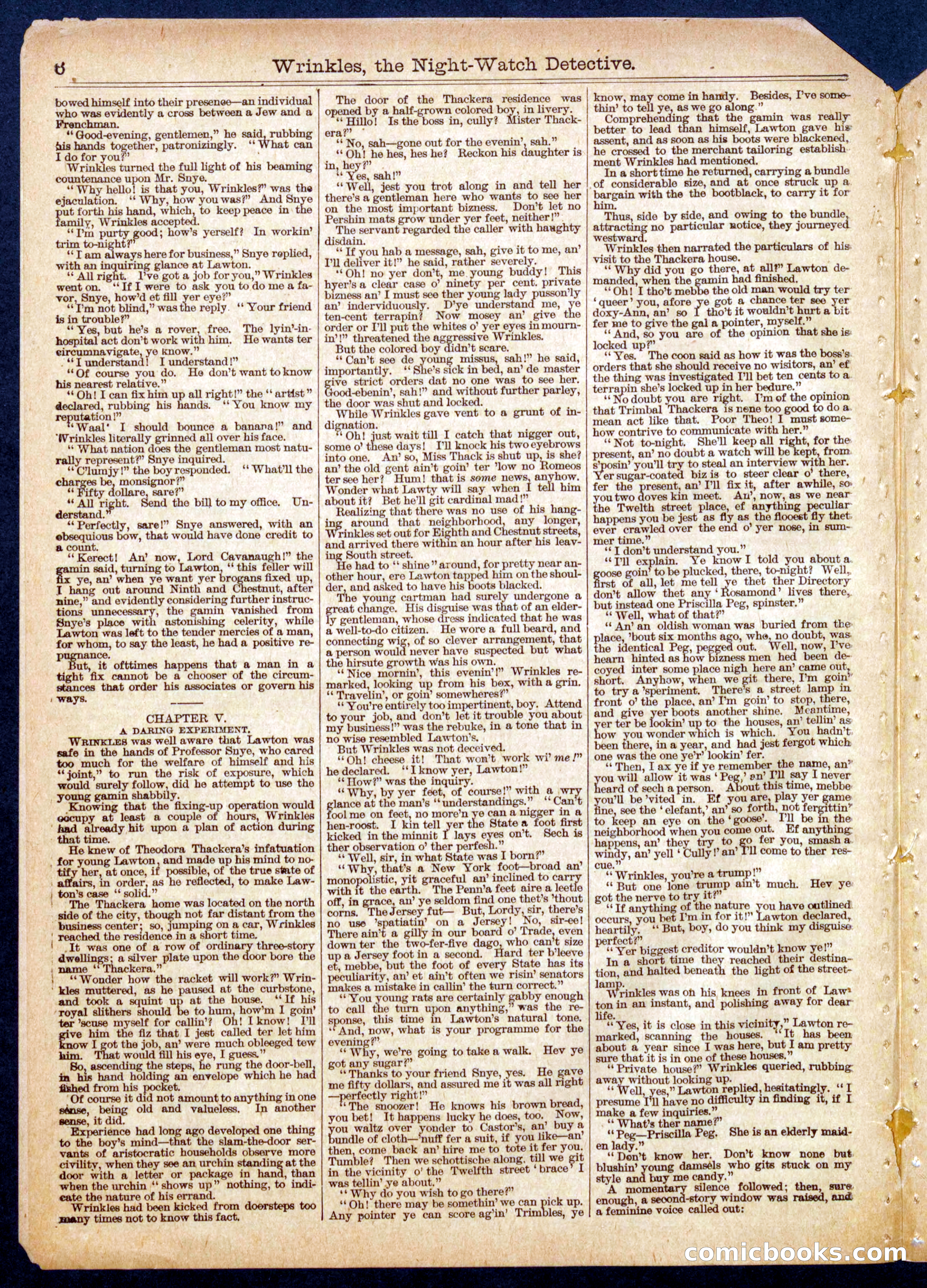 Beadle's Half Dime Library No. 400 — page 6 of 16
