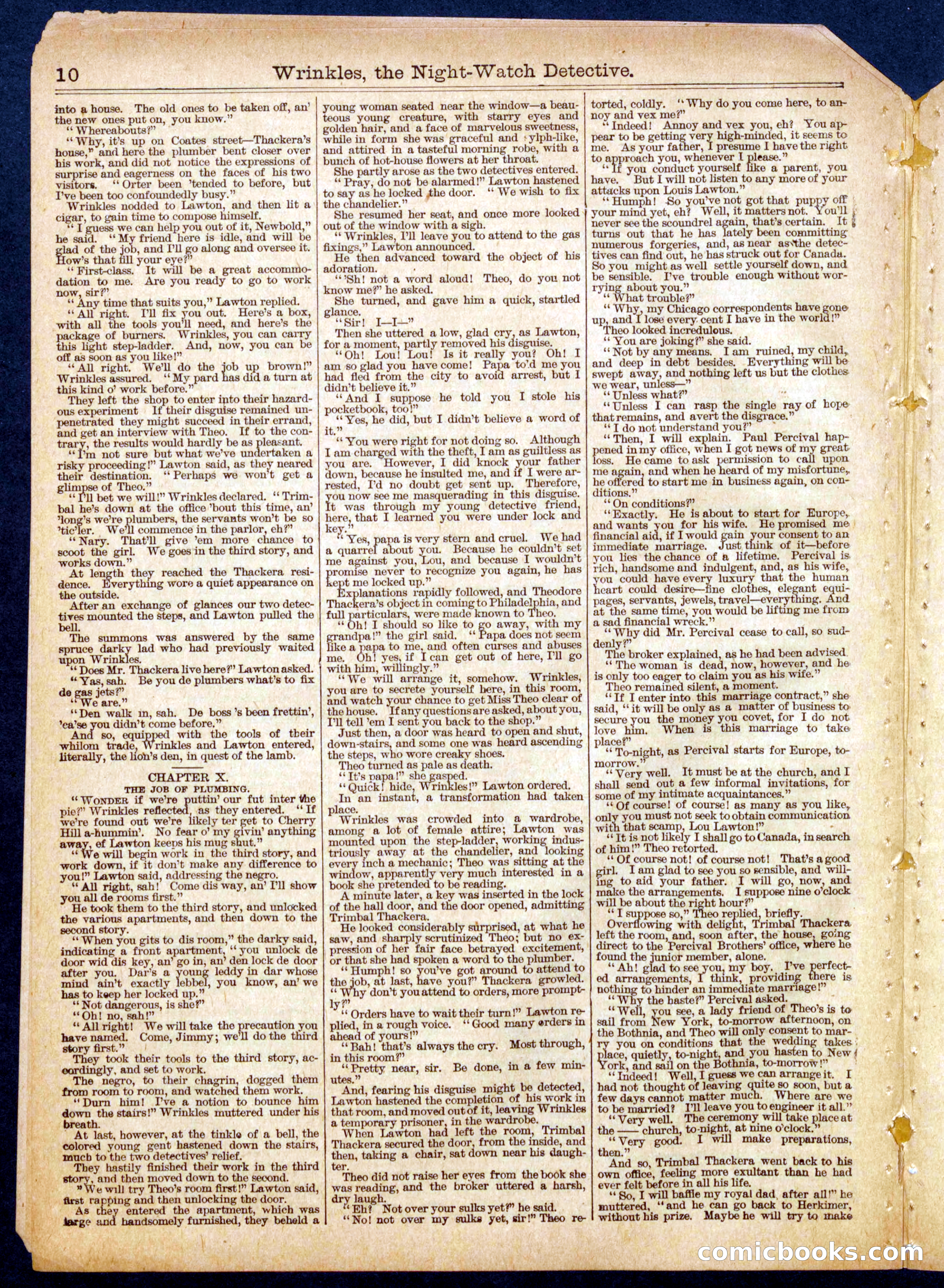 Beadle's Half Dime Library No. 400 — page 10 of 16