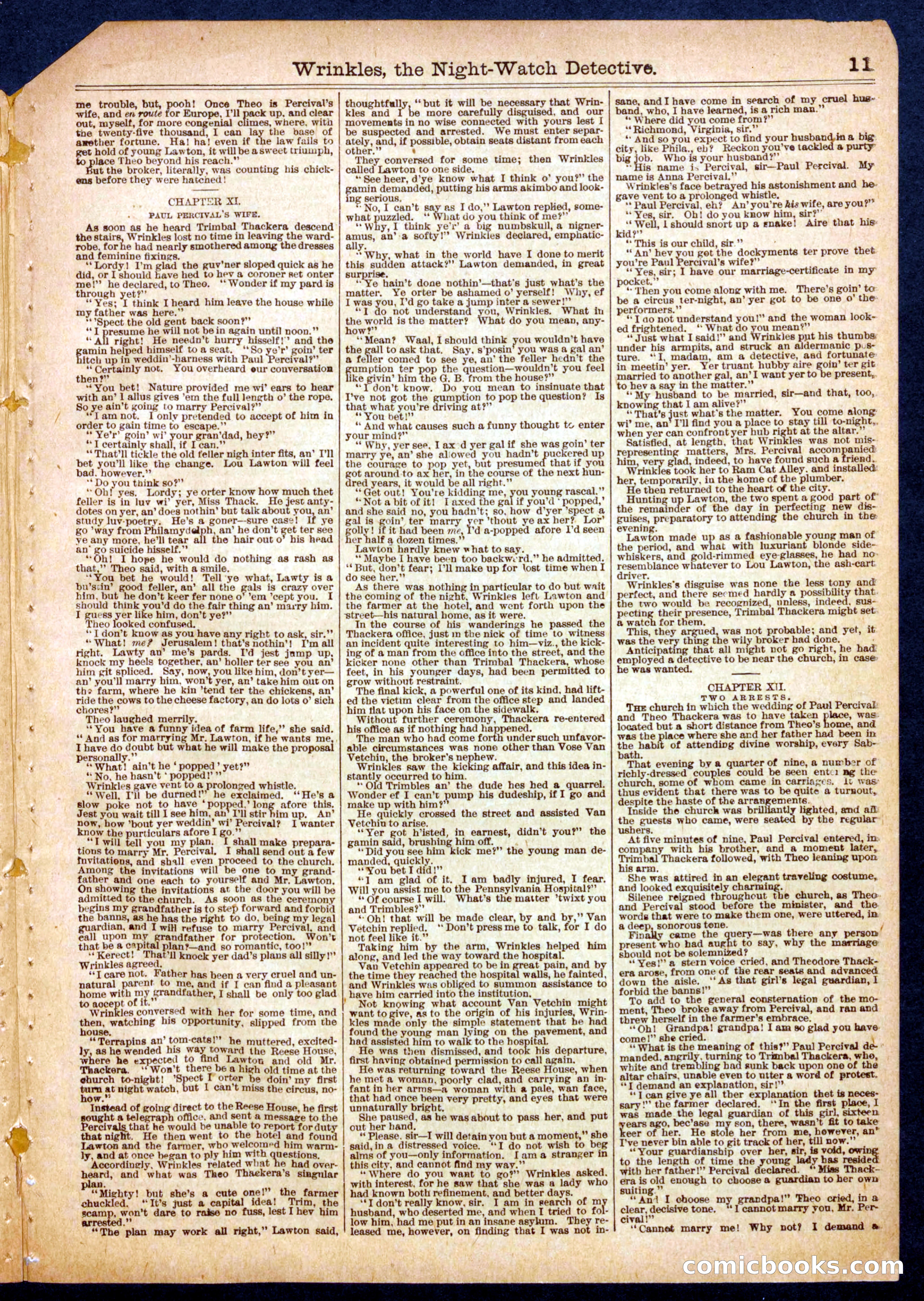 Beadle's Half Dime Library No. 400 — page 11 of 16