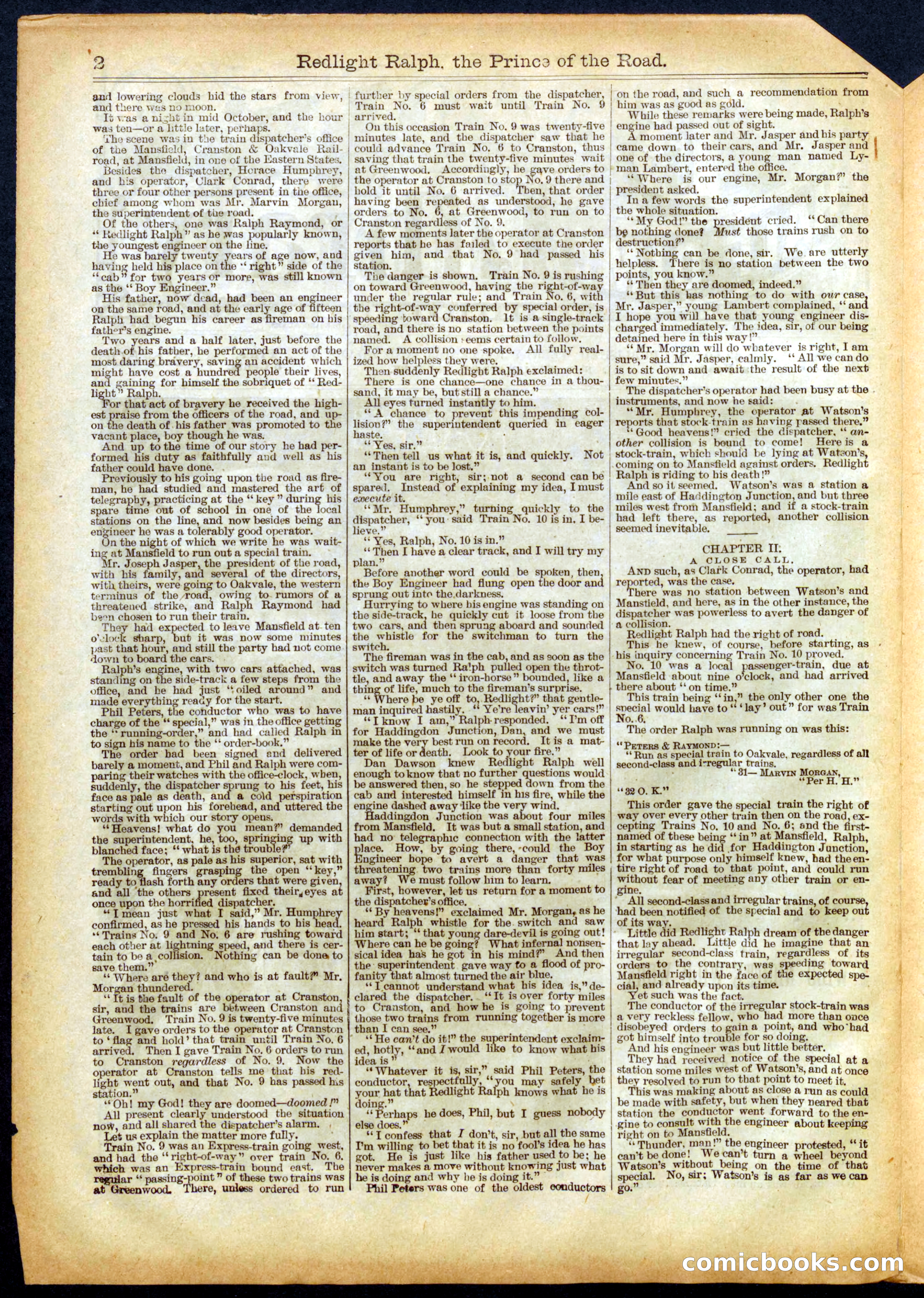 Beadle's Half Dime Library No. 506 — page 2 of 16
