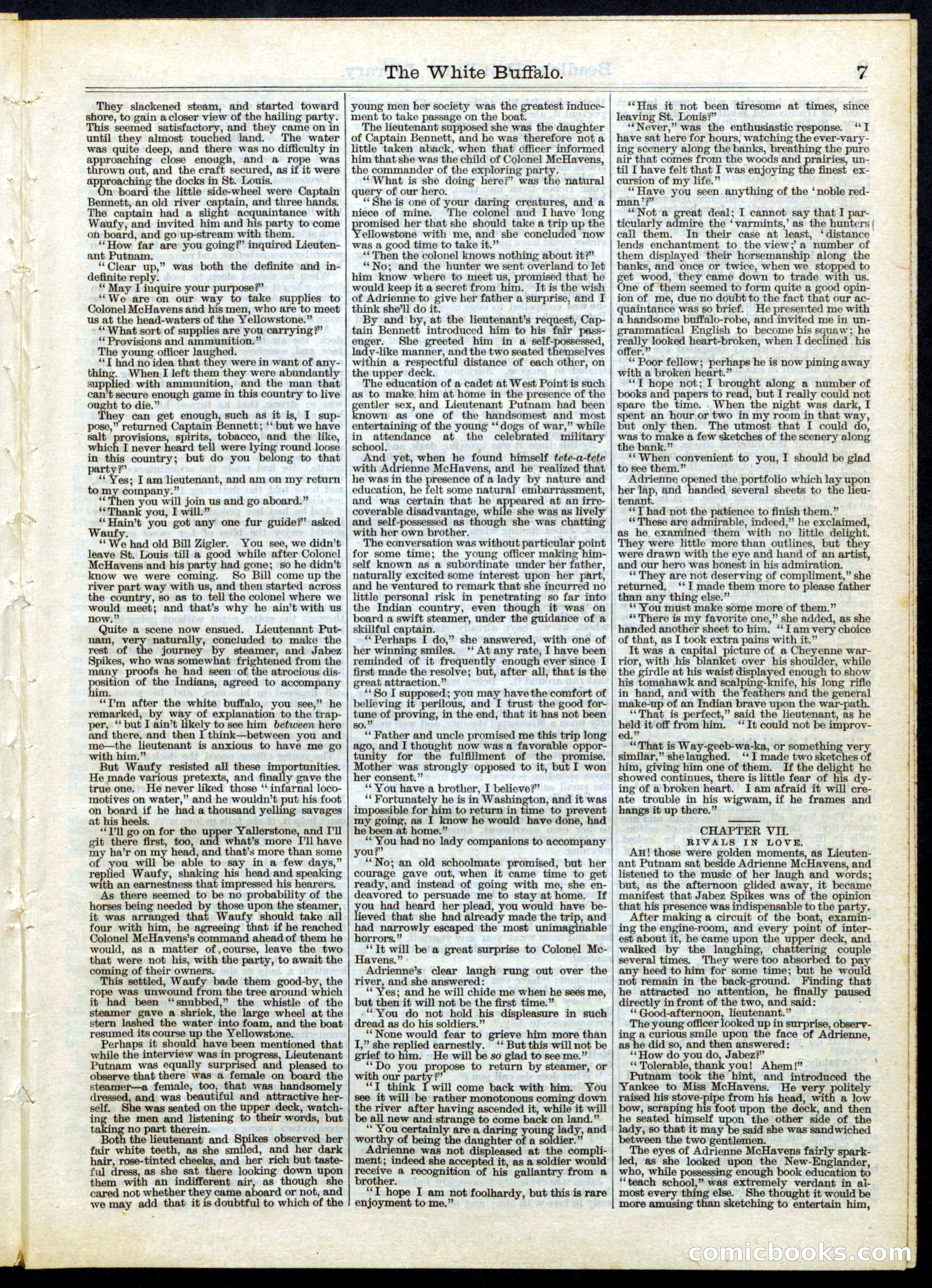 Beadle's Half Dime Library No. 52 — page 7 of 16