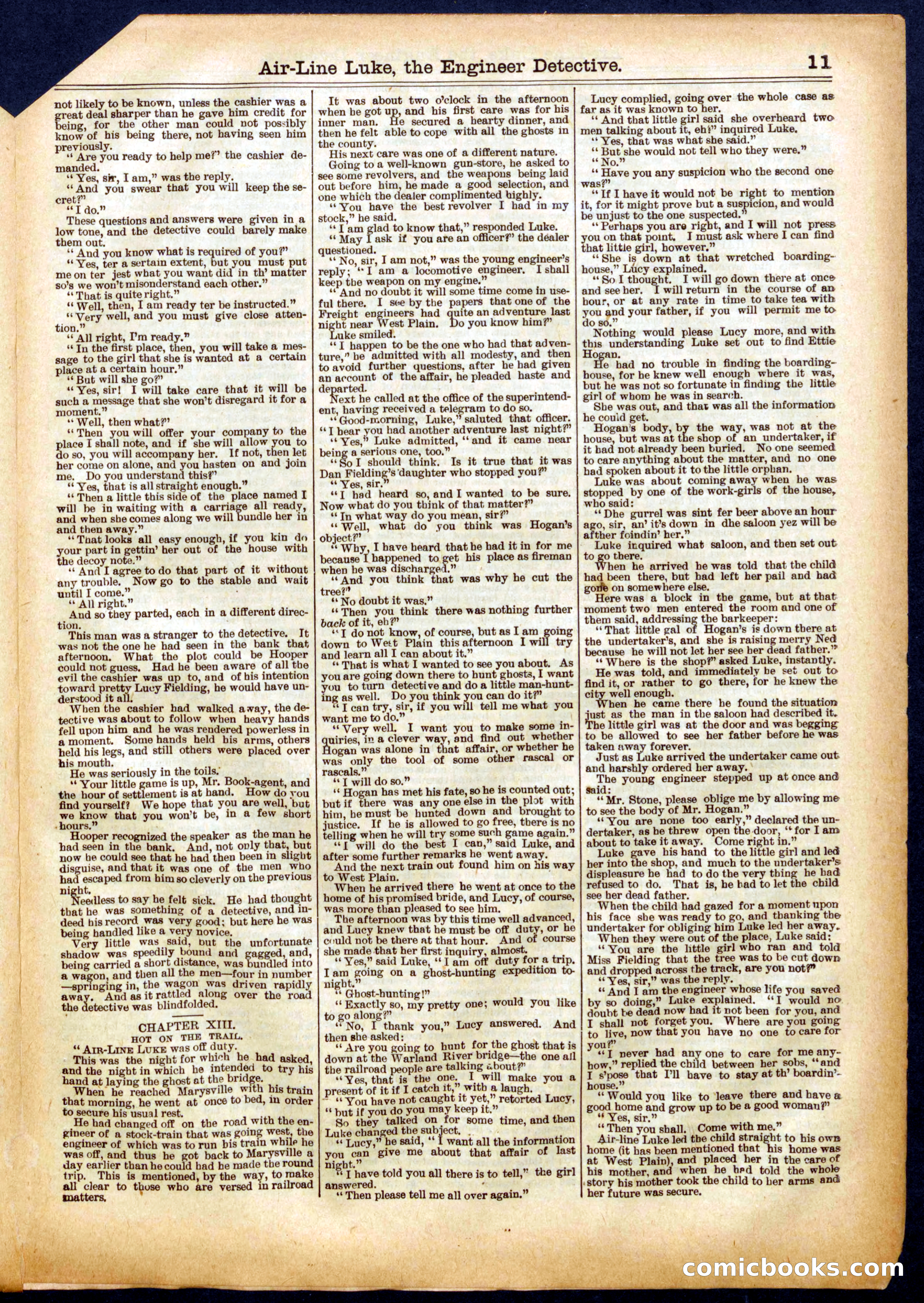 Beadle's Half Dime Library No. 571 — page 11 of 16