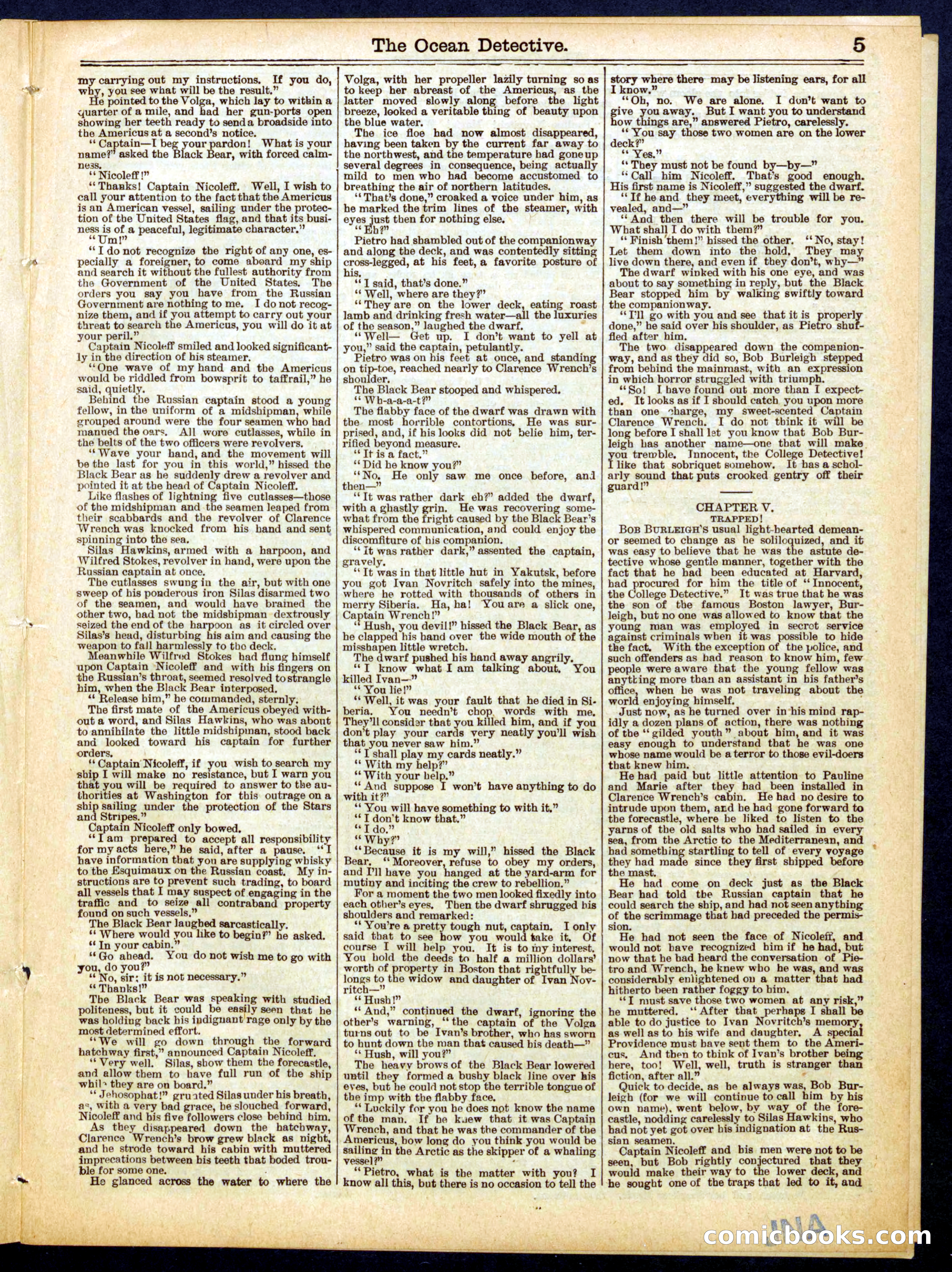 Beadle's Half Dime Library No. 616 — page 5 of 16