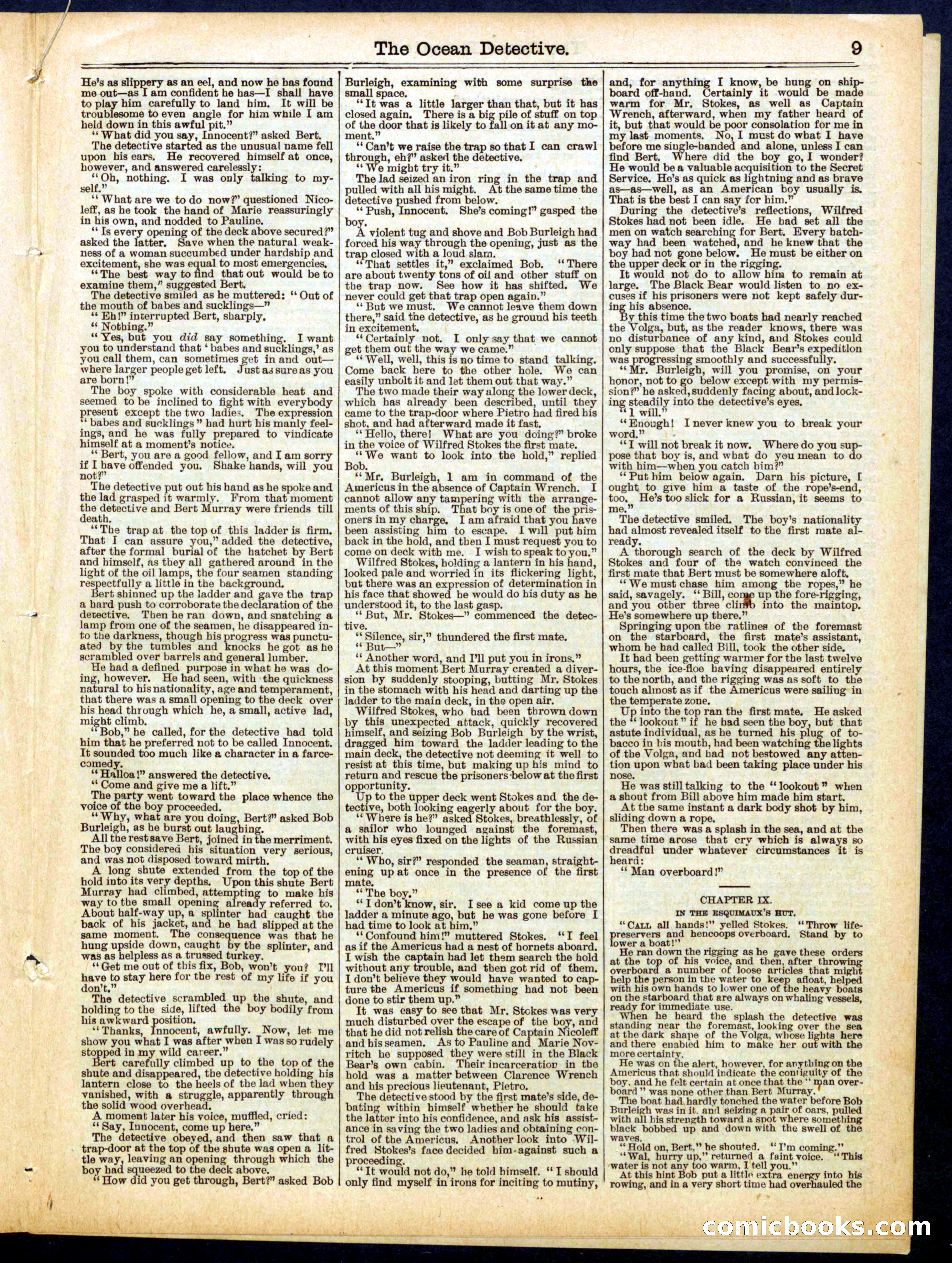 Beadle's Half Dime Library No. 616 — page 9 of 16