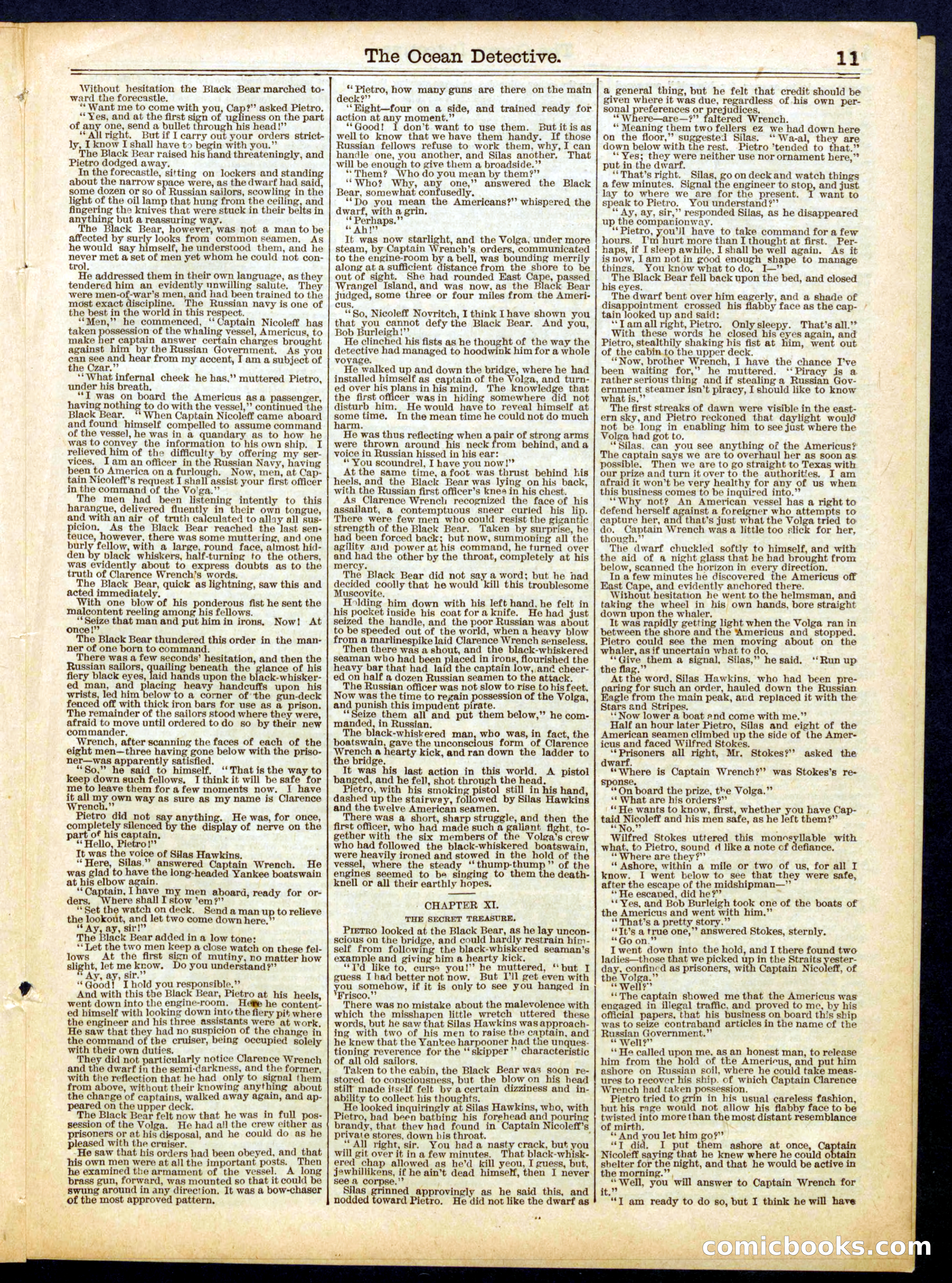 Beadle's Half Dime Library No. 616 — page 11 of 16