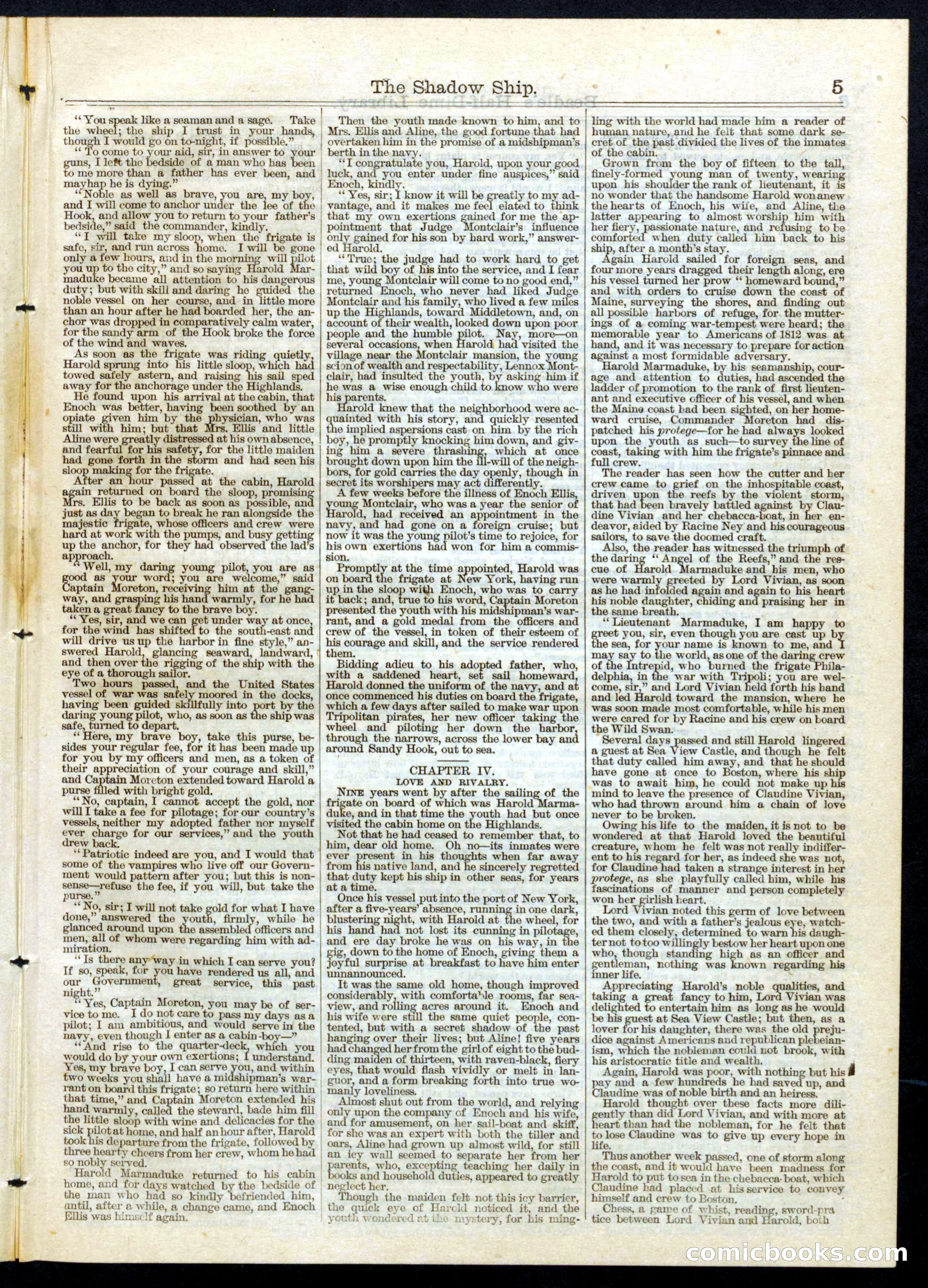 Beadle's Half Dime Library, No. 62 — page 5 of 16