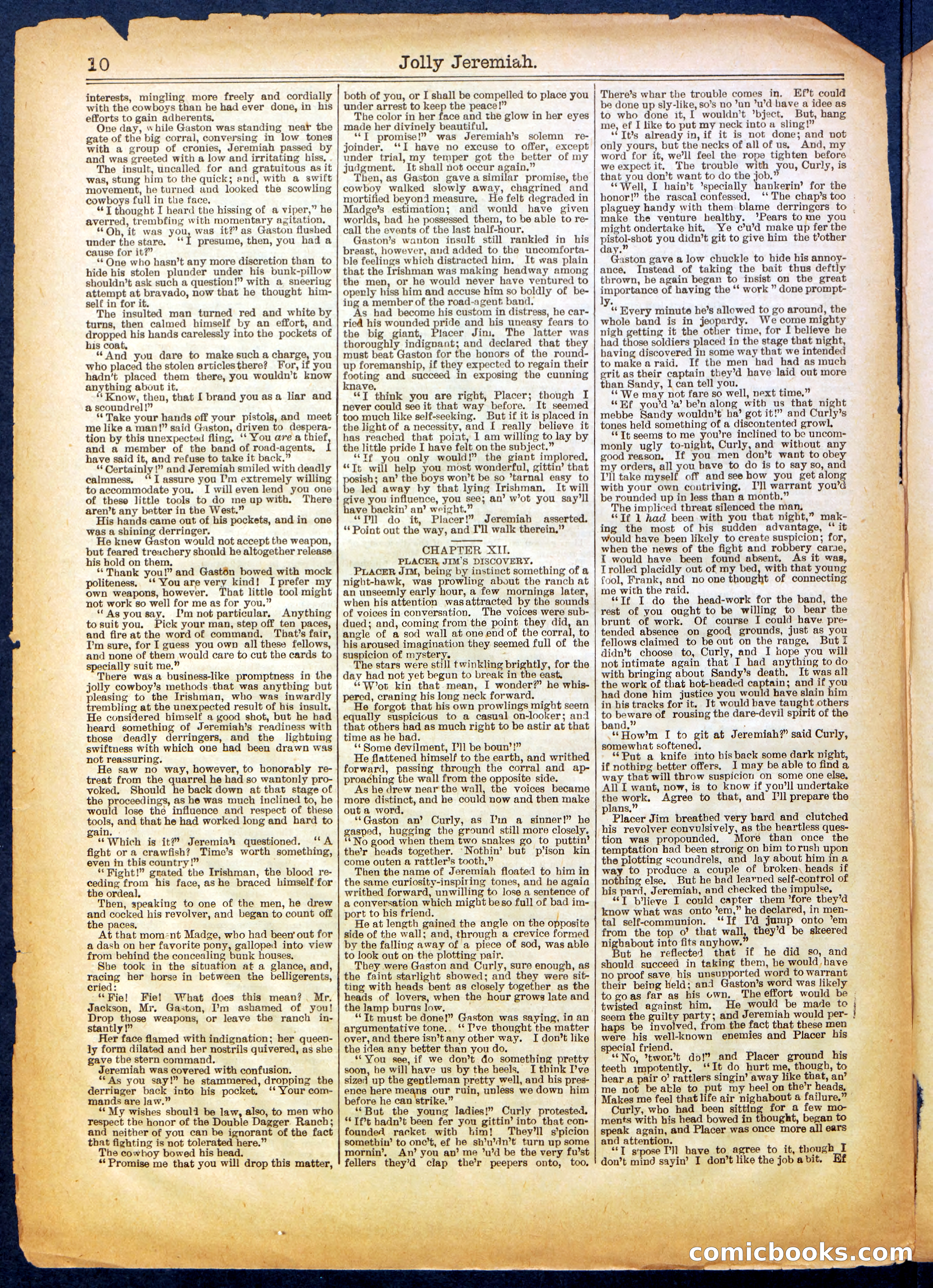 Beadle's Half Dime Library No. 665 — page 10 of 16