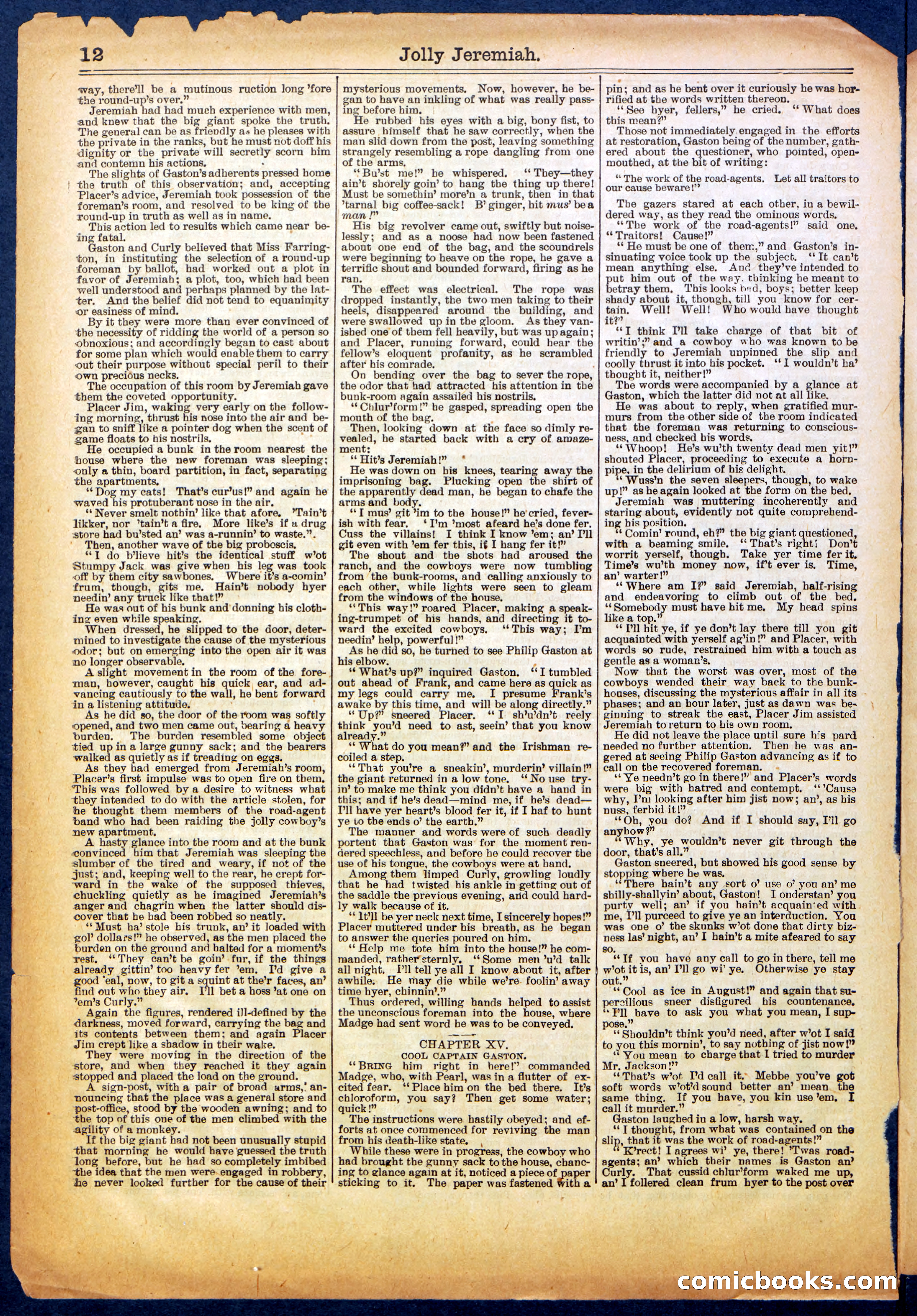 Beadle's Half Dime Library No. 665 — page 12 of 16