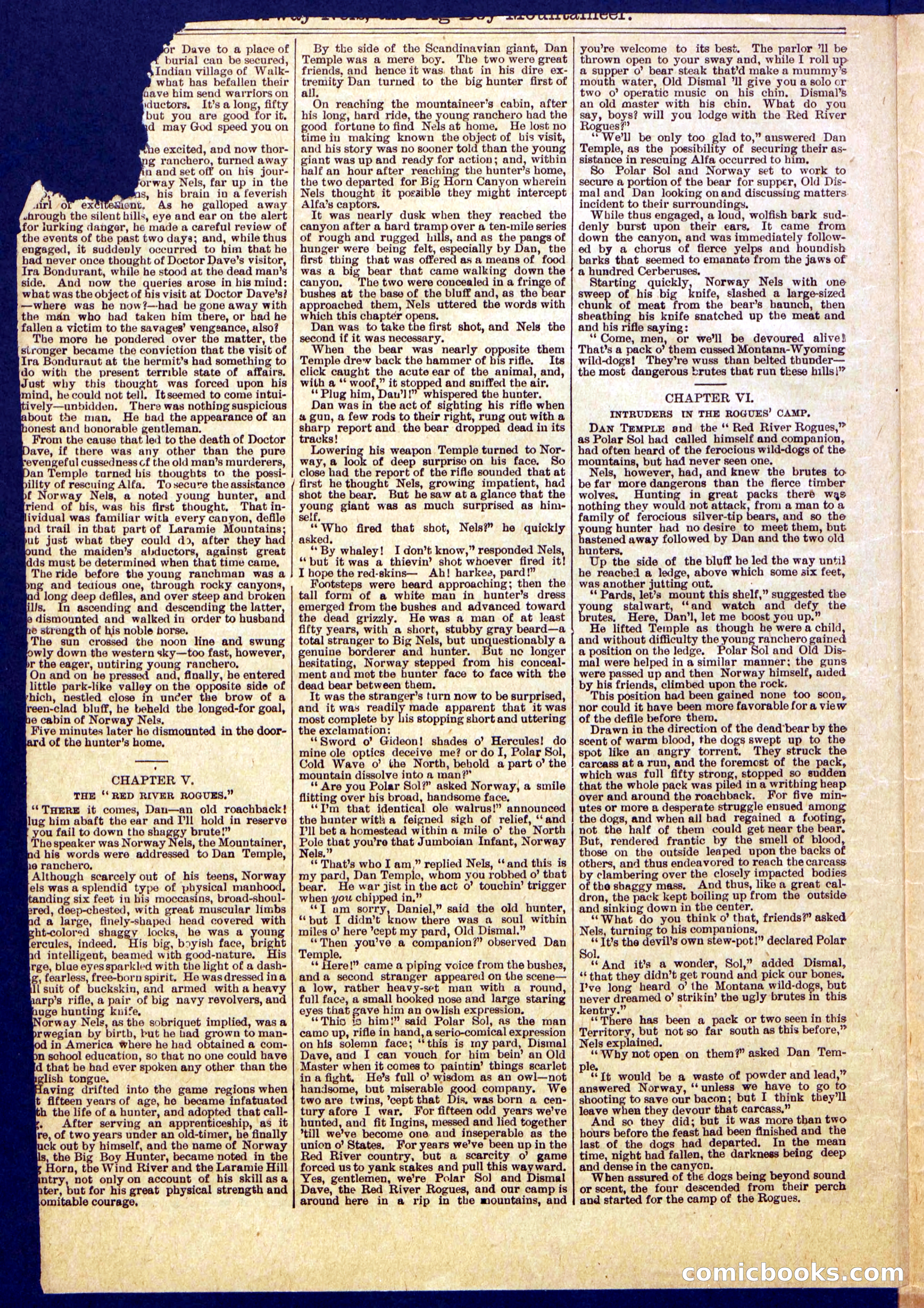 Beadle's Half Dime Library No. 870 — page 4 of 16
