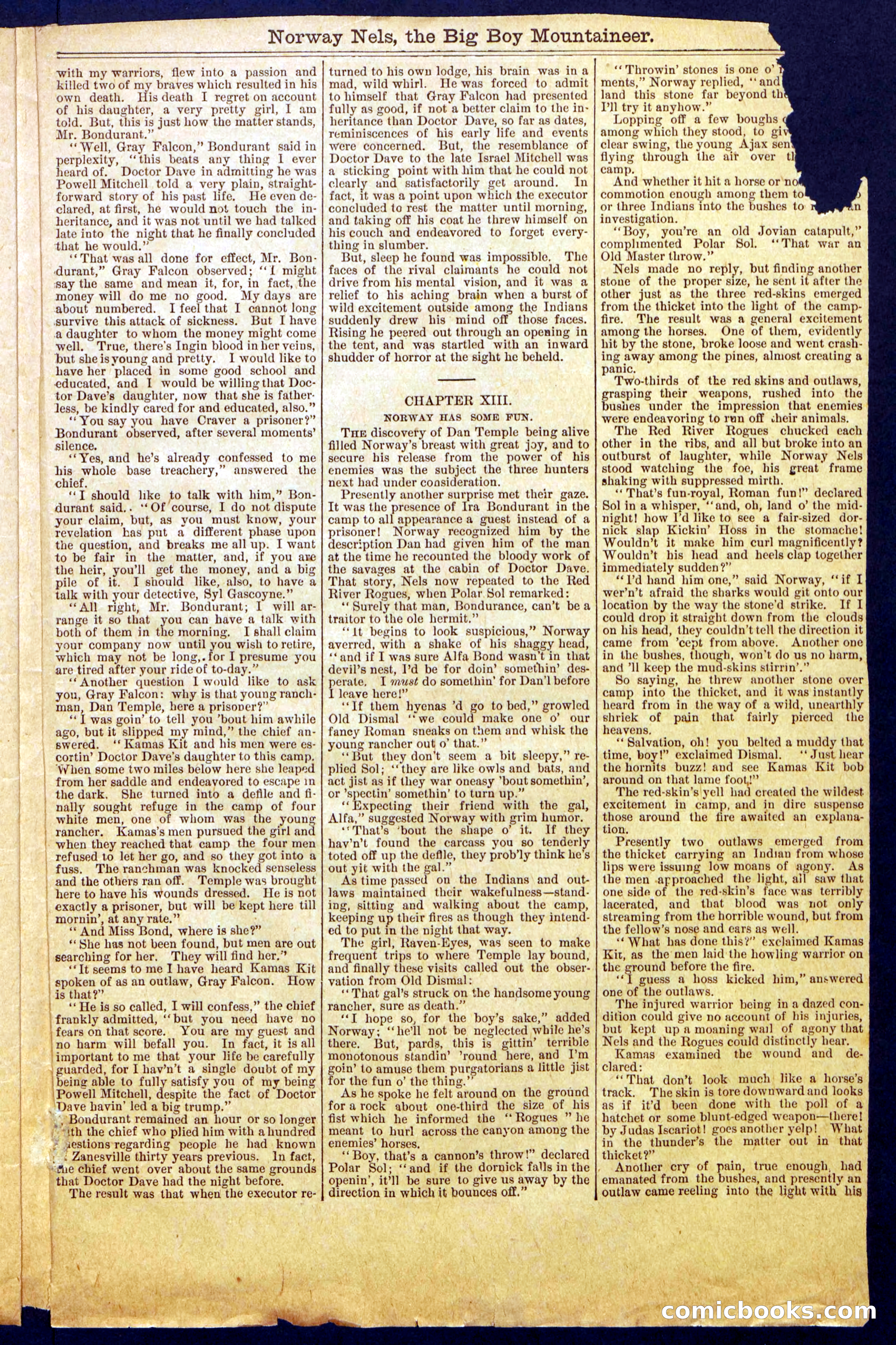 Beadle's Half Dime Library No. 870 — page 9 of 16