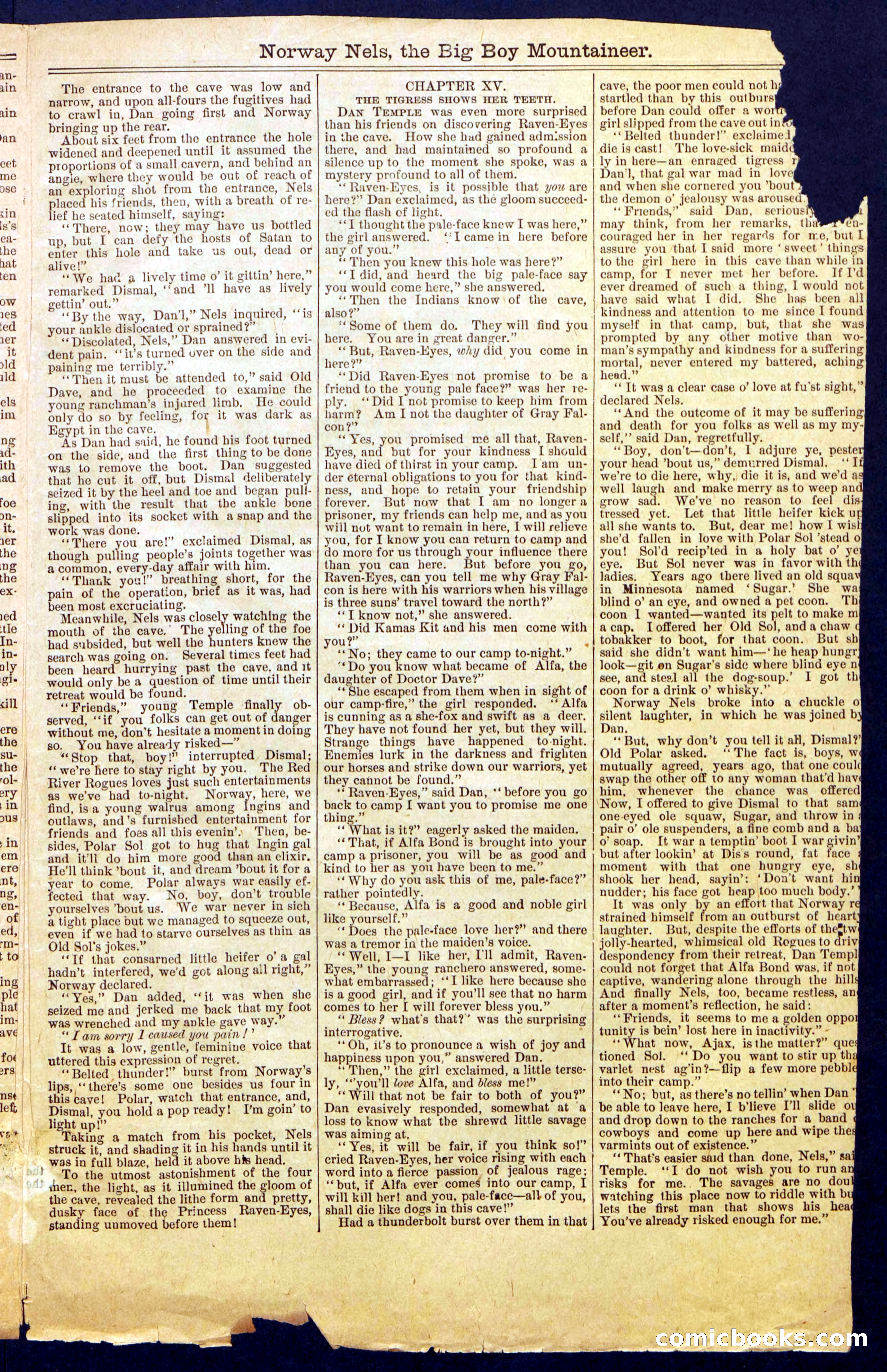 Beadle's Half Dime Library No. 870 — page 11 of 16