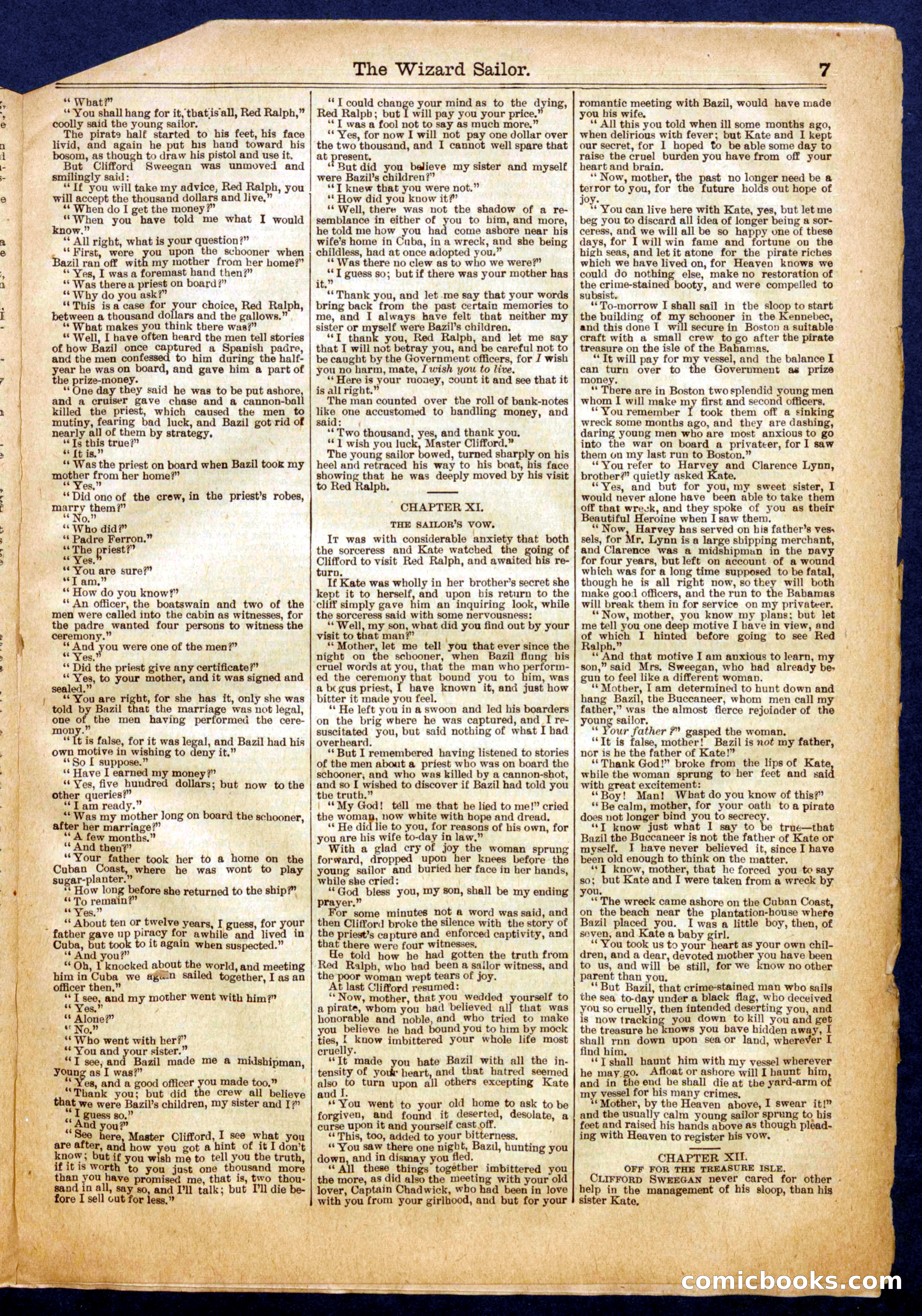 Beadle's Half Dime Library No. 674 — page 7 of 16