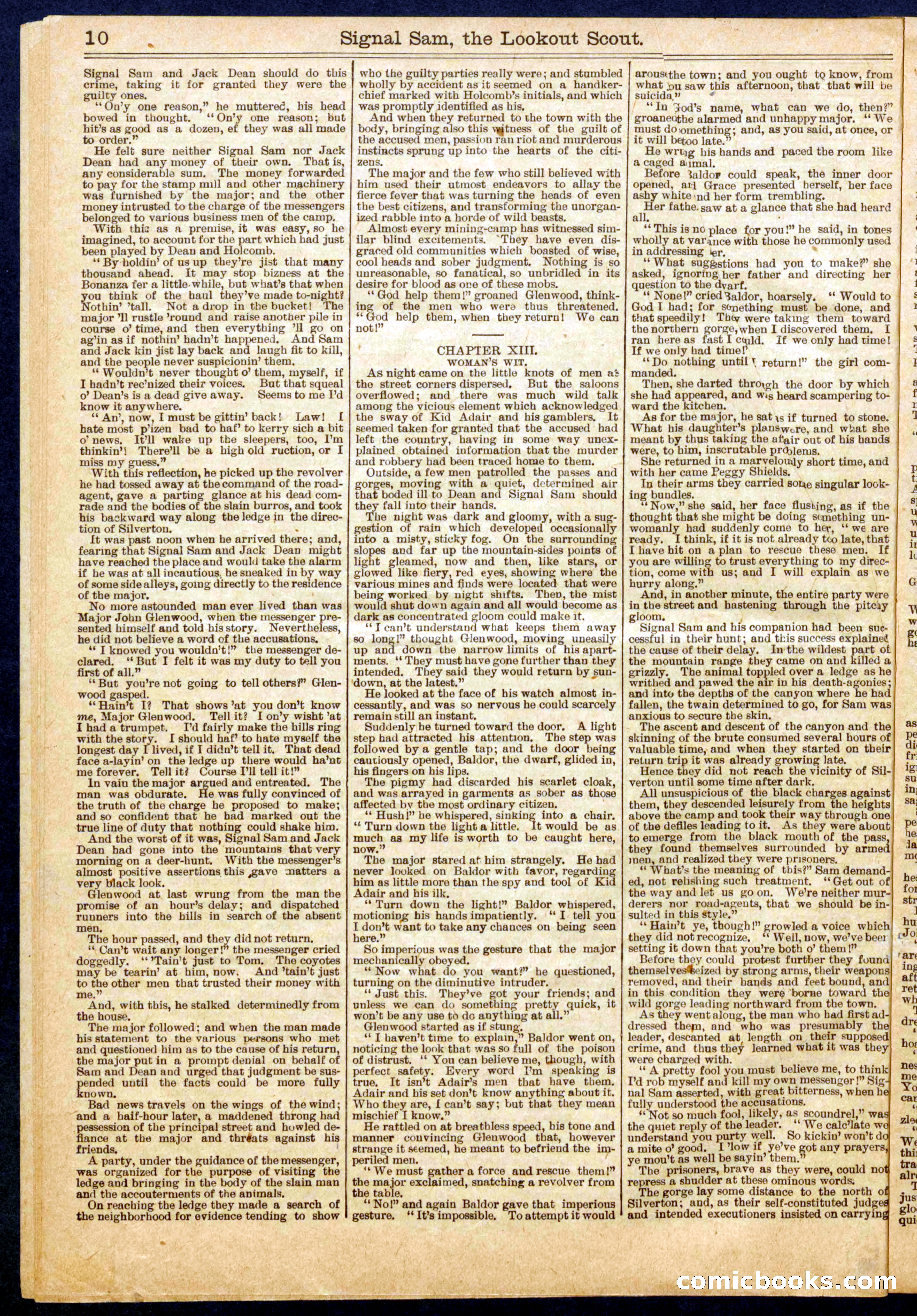 Beadle's Half Dime Library No. 676 — page 10 of 16
