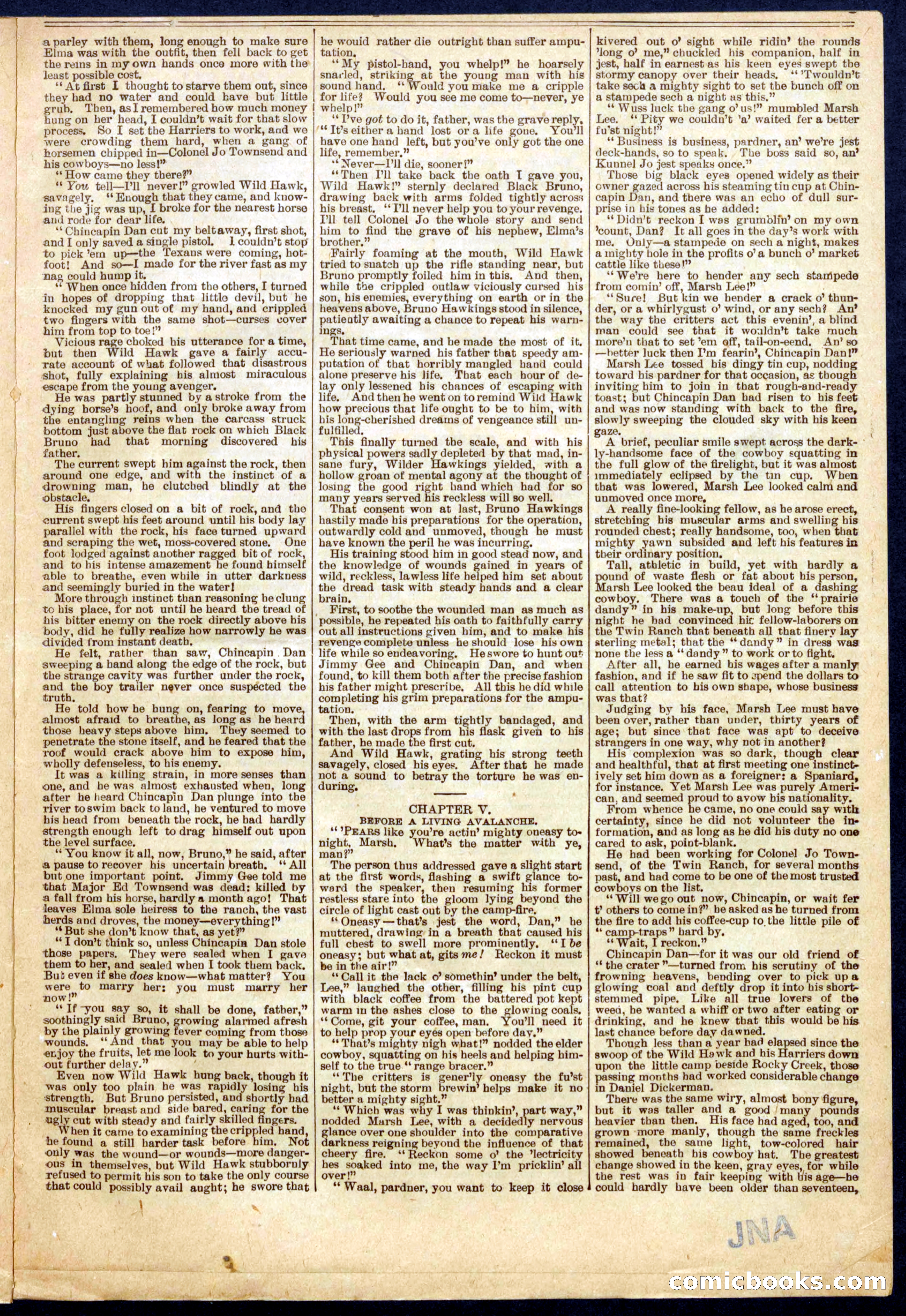 Beadle's Half Dime Library, No. 677 — page 5 of 16