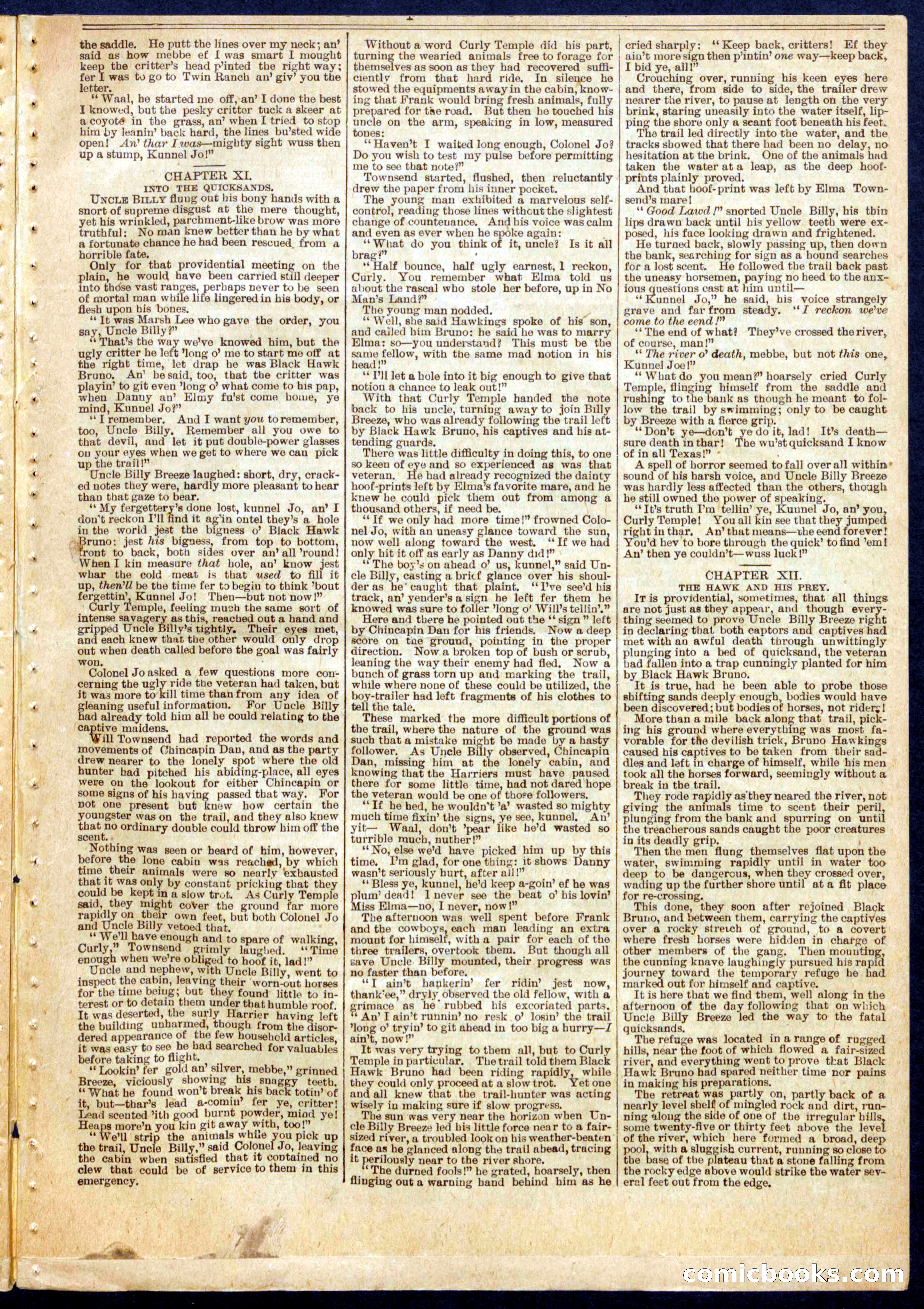 Beadle's Half Dime Library, No. 677 — page 11 of 16