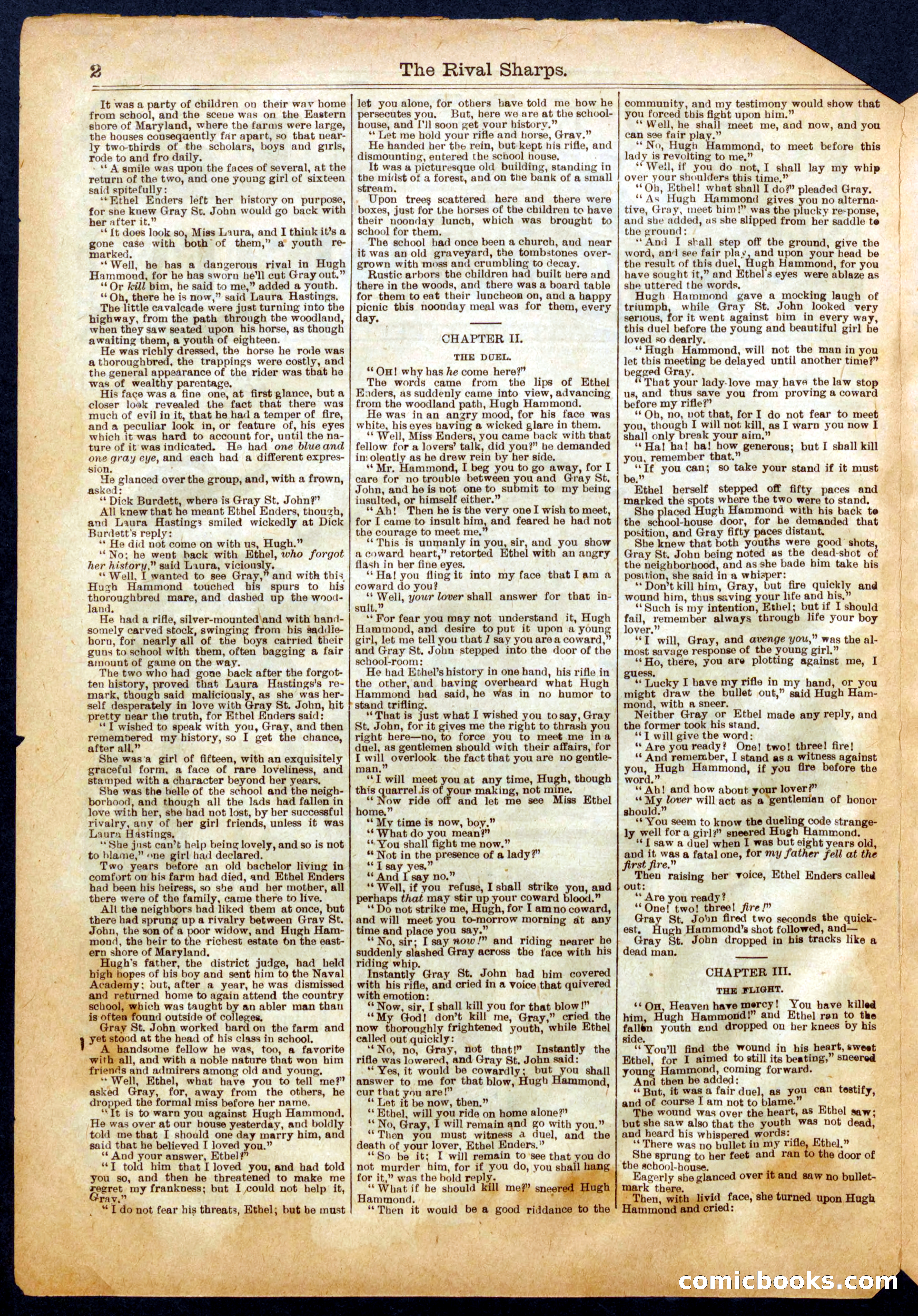 Beadle's Half Dime Library No. 692 — page 2 of 20